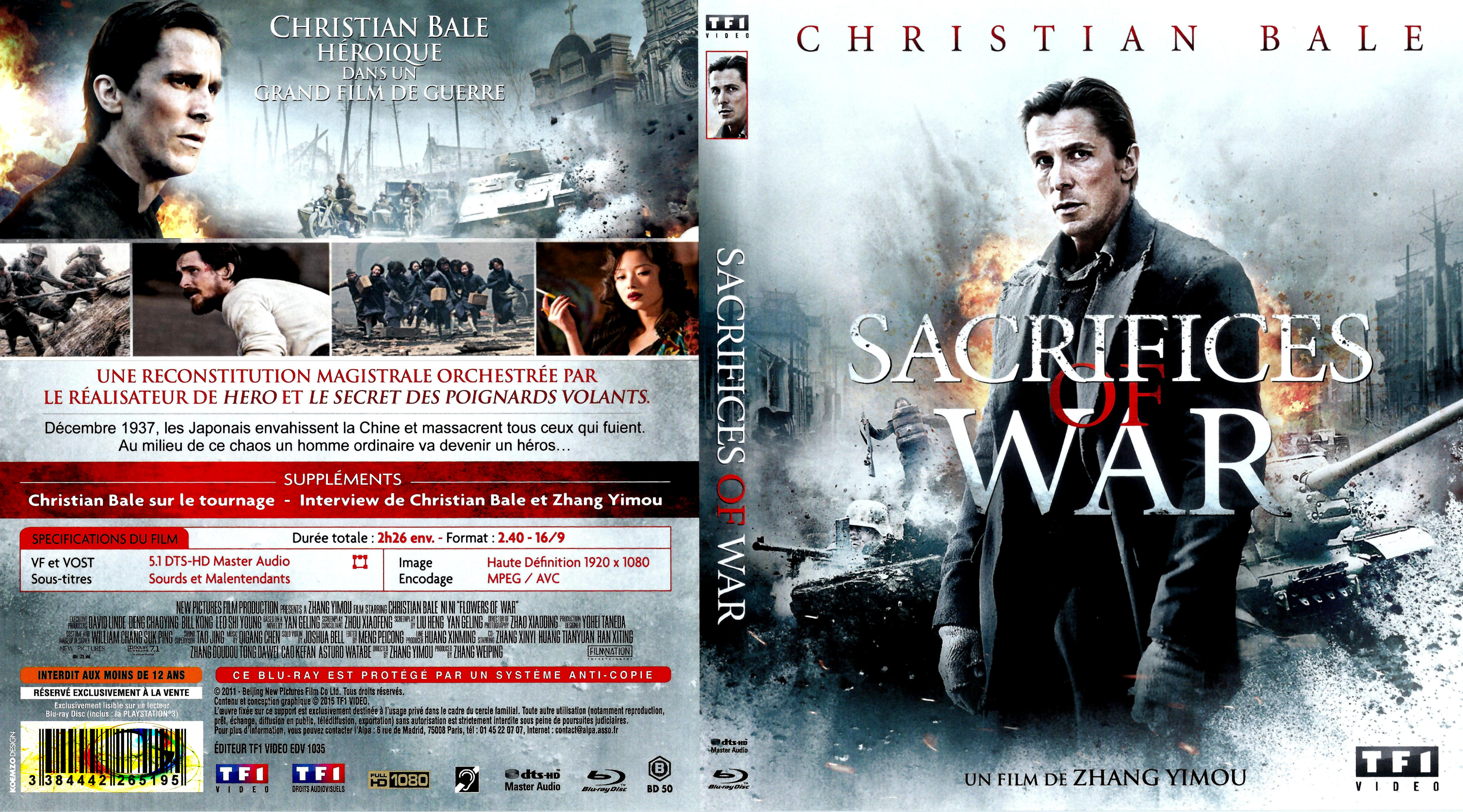 Jaquette DVD Sacrifices of war (BLU-RAY)