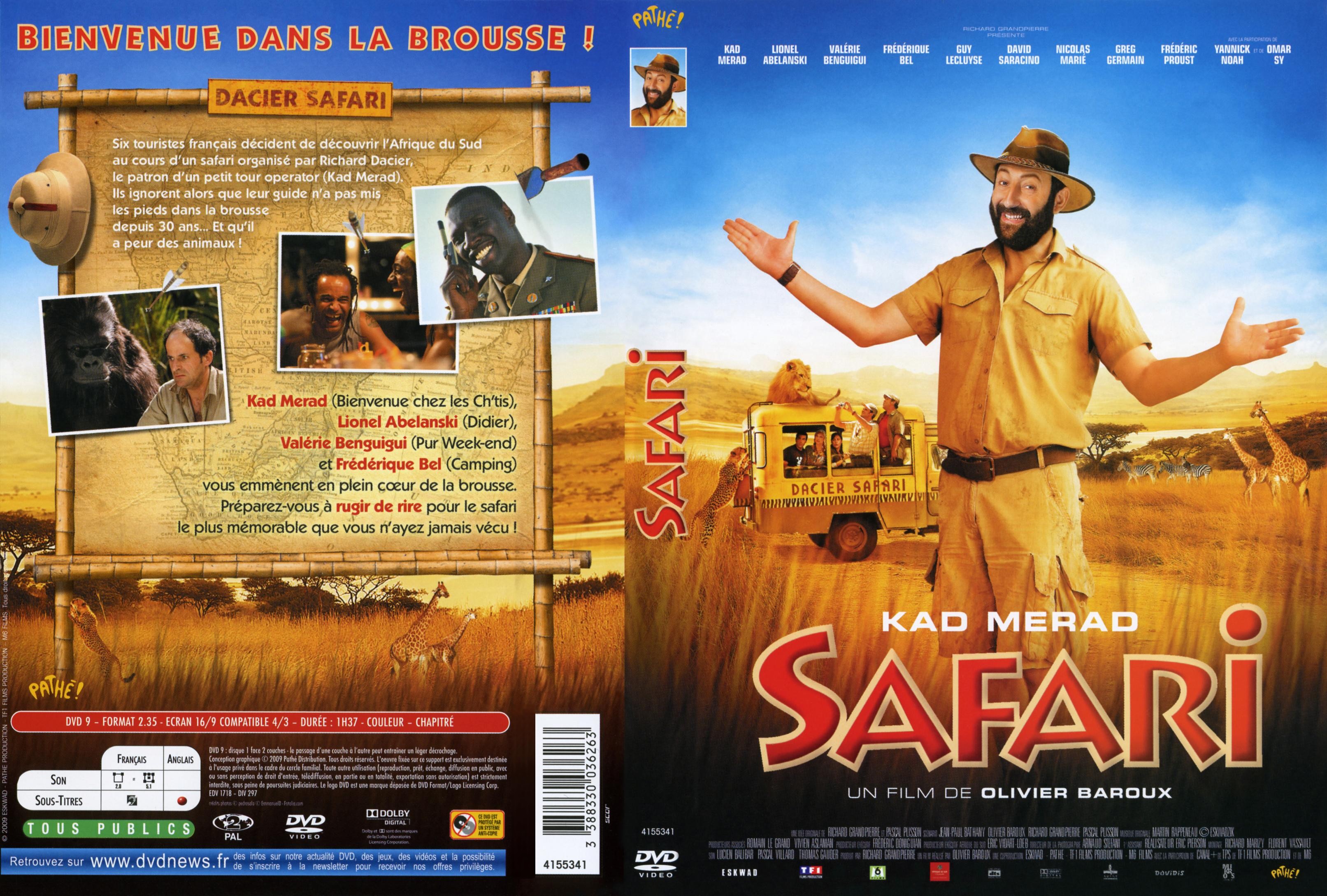 Jaquette DVD Safari