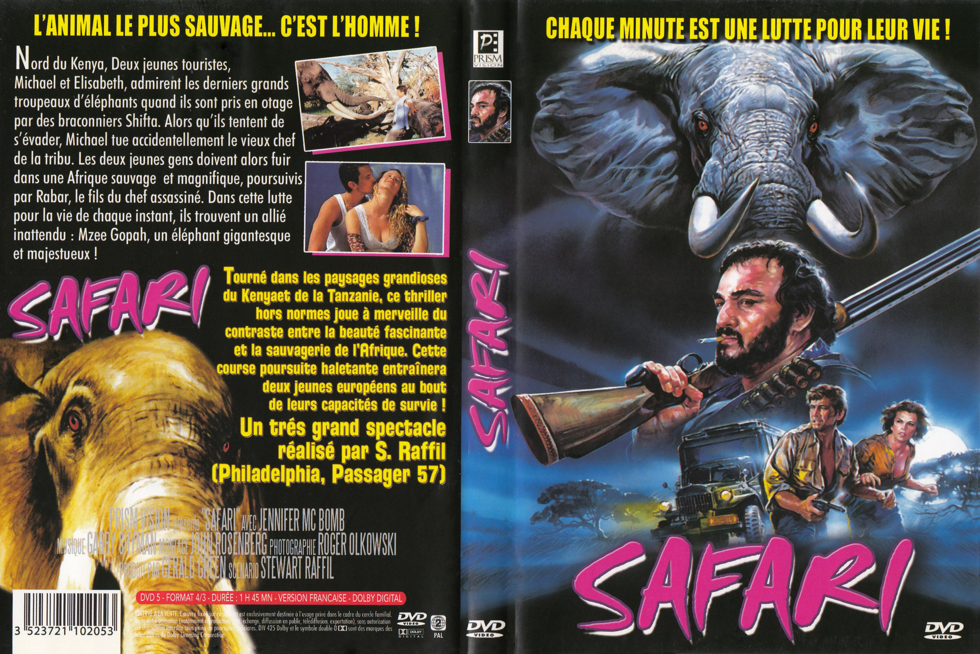 Jaquette DVD Safari (1994)