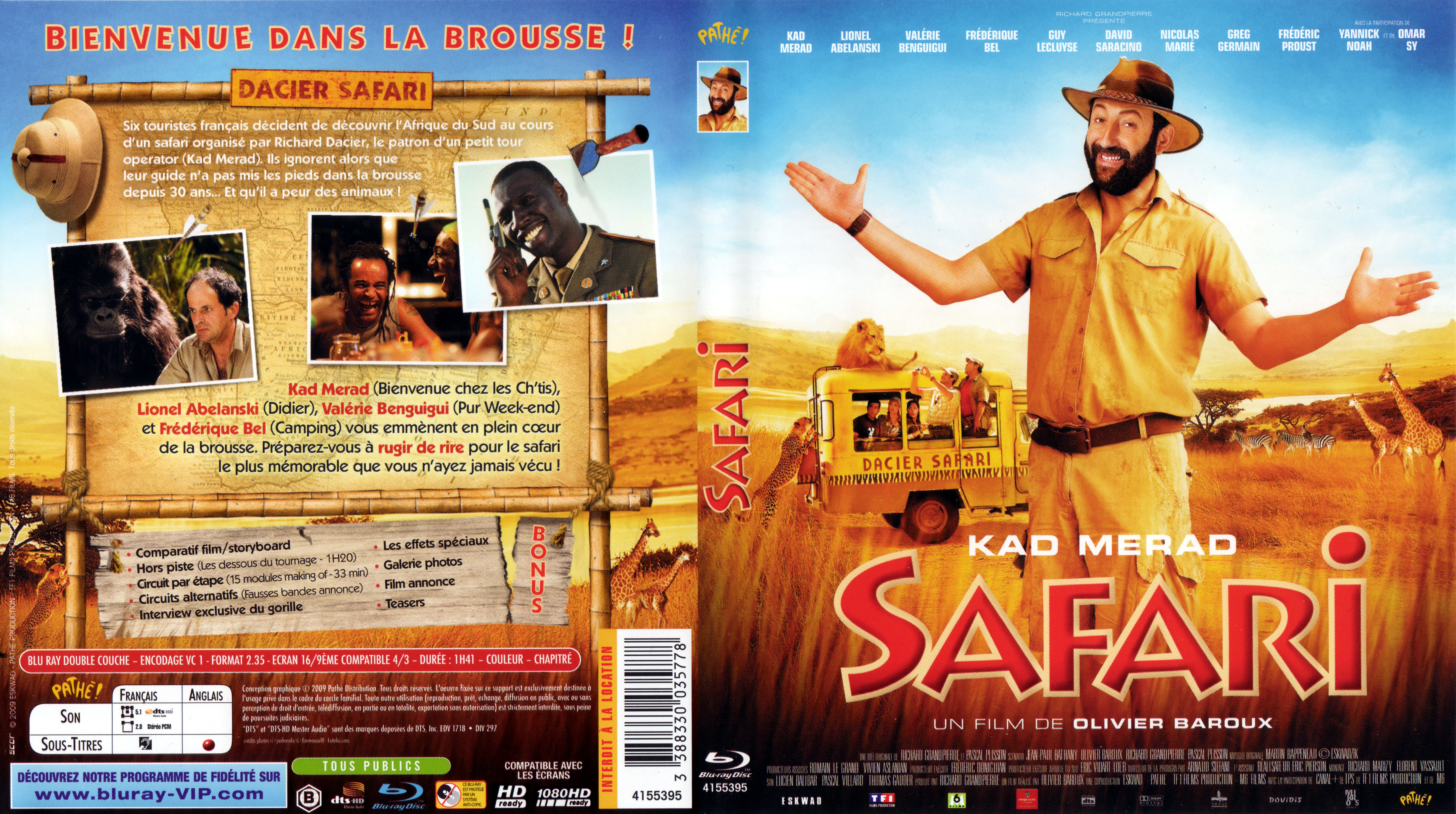 Jaquette DVD Safari (BLU-RAY)