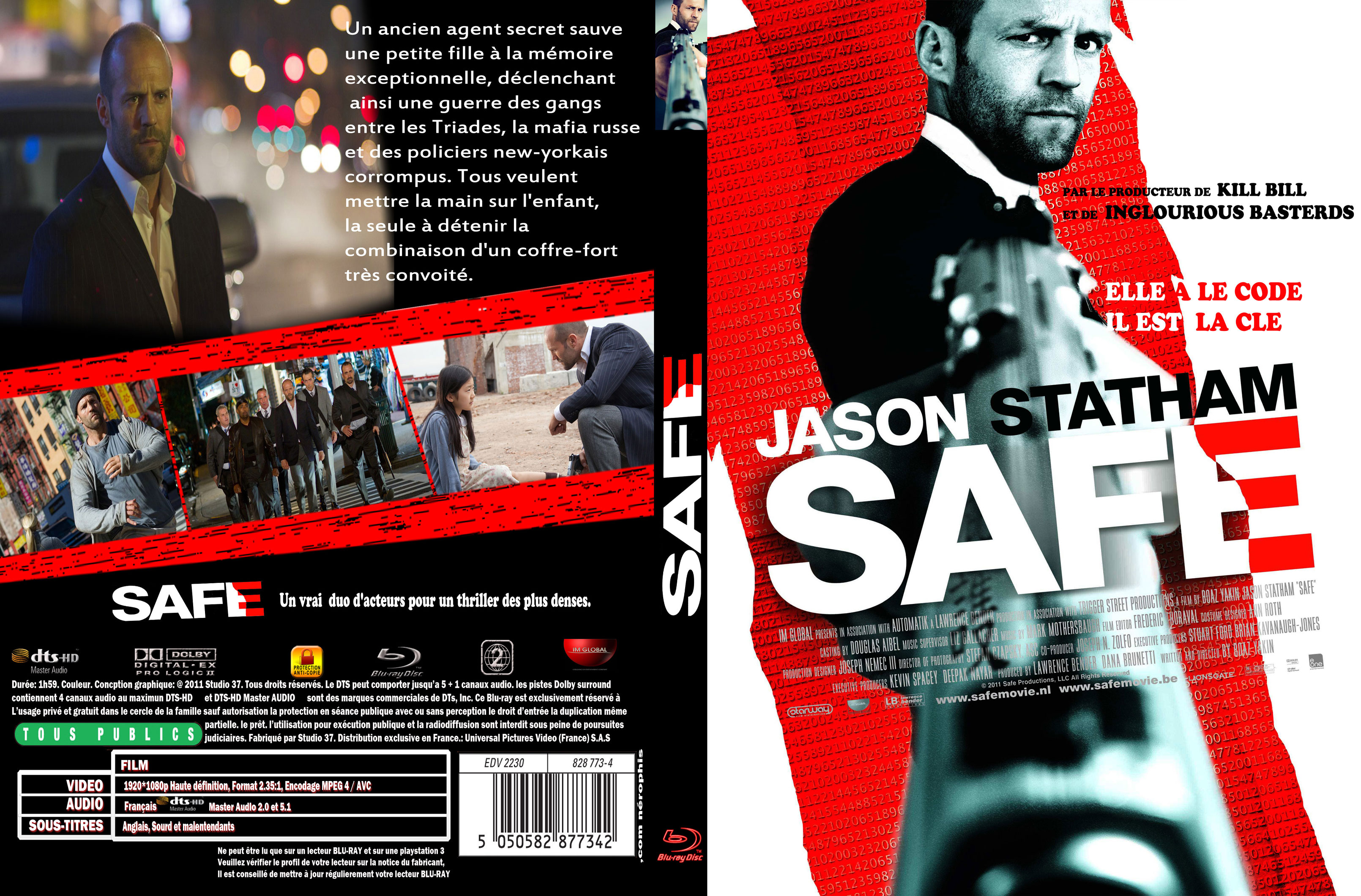 Jaquette DVD Safe custom