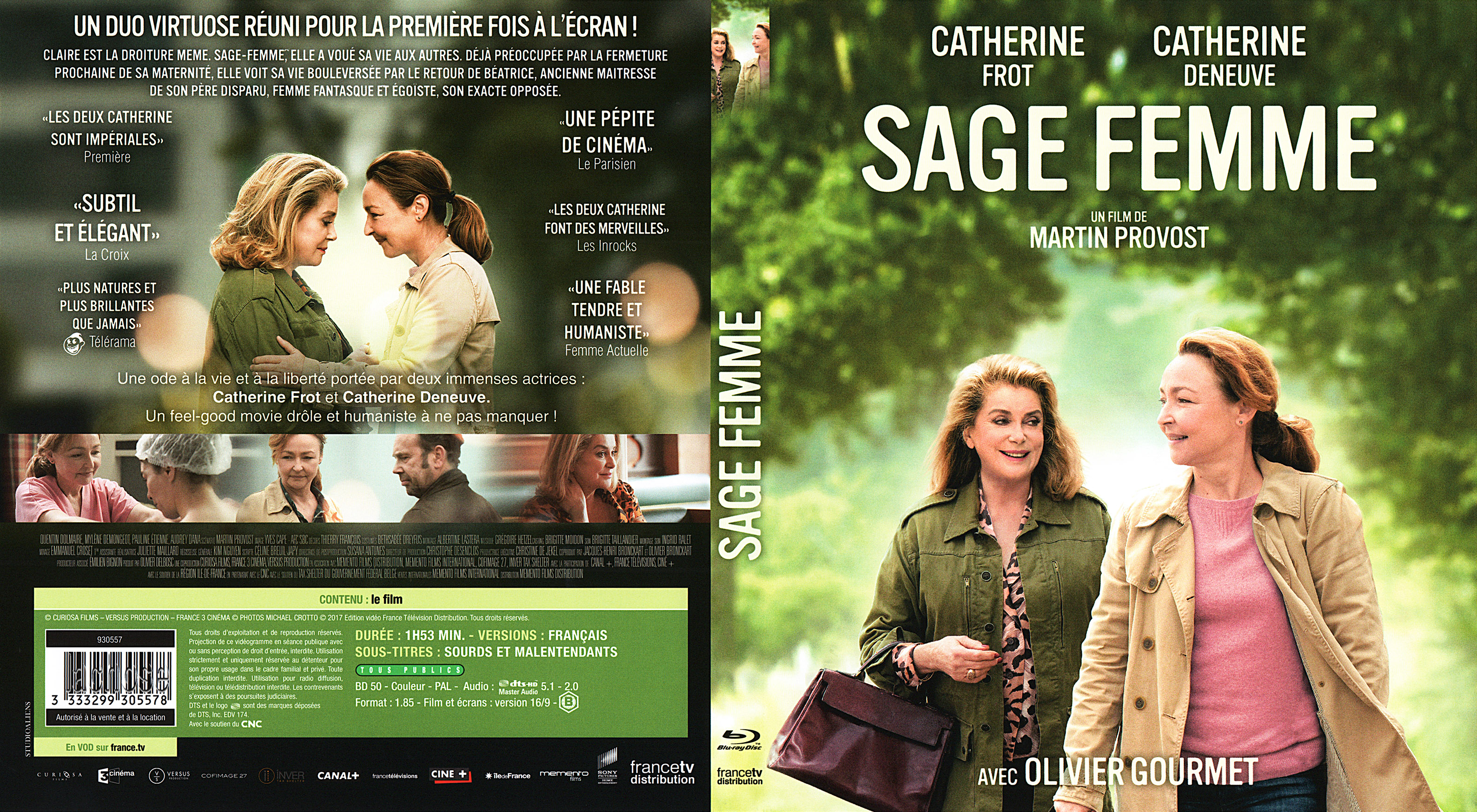 Jaquette DVD Sage Femme (BLU-RAY)