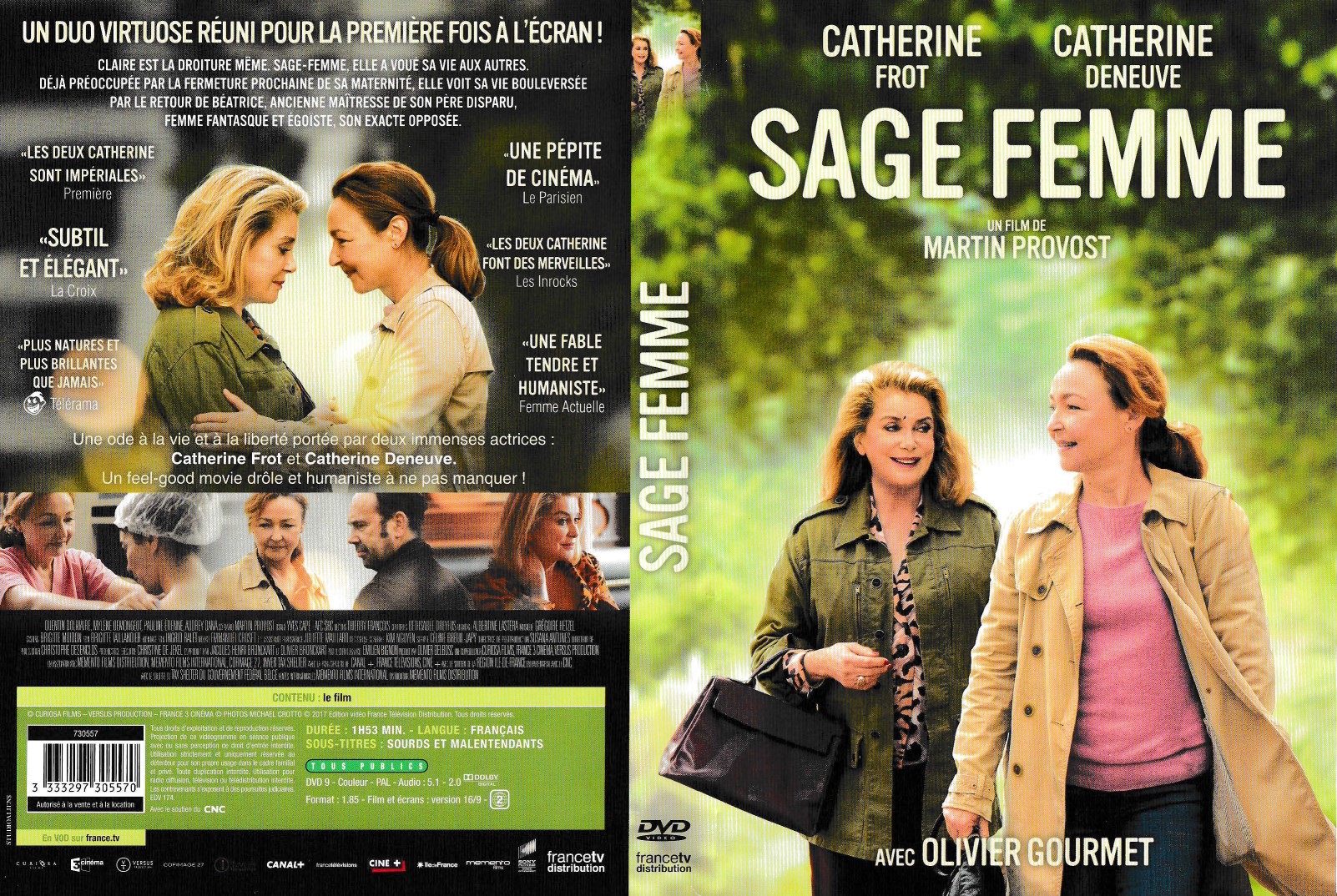 Jaquette DVD Sage femme
