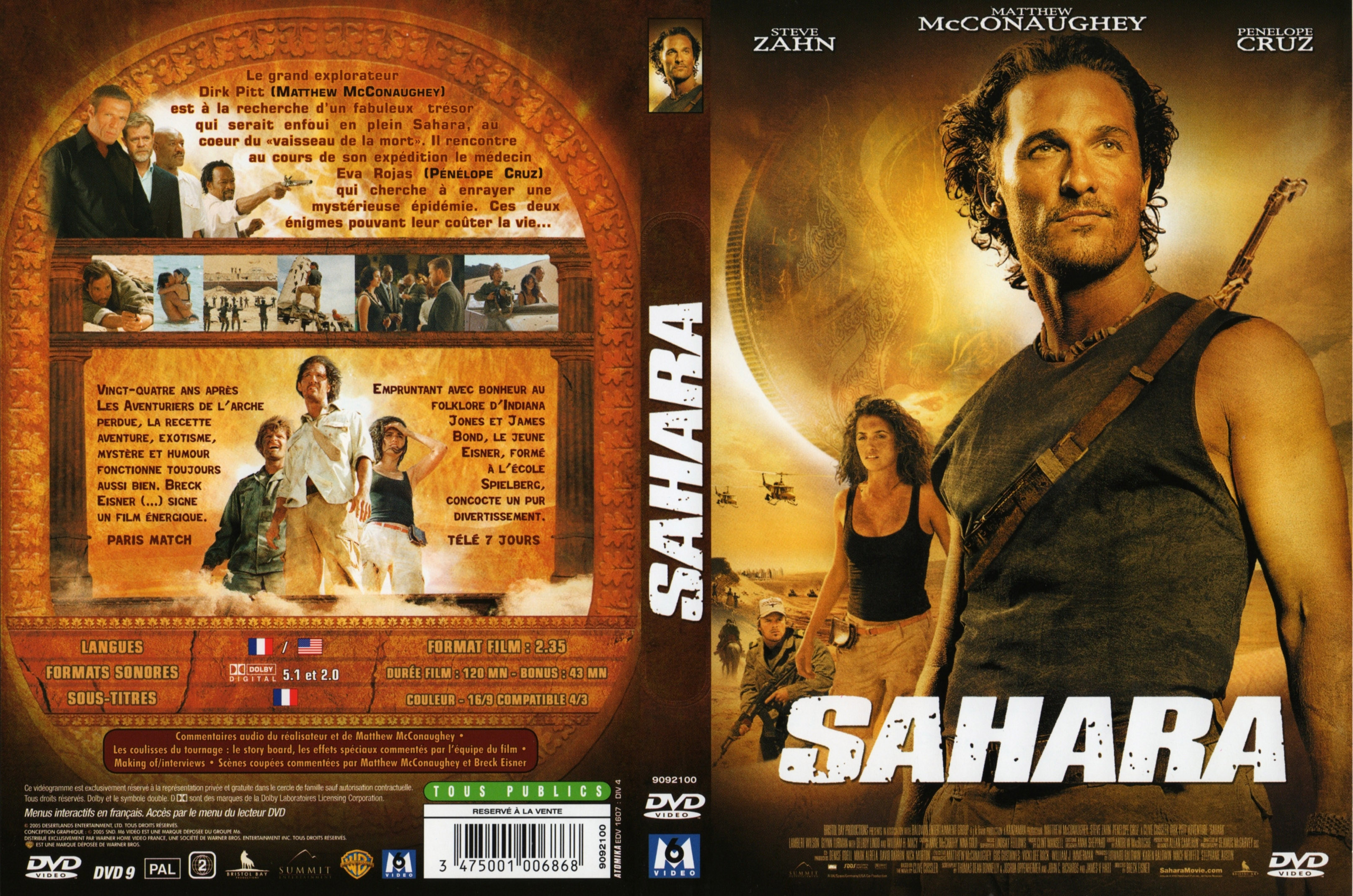 Jaquette DVD Sahara