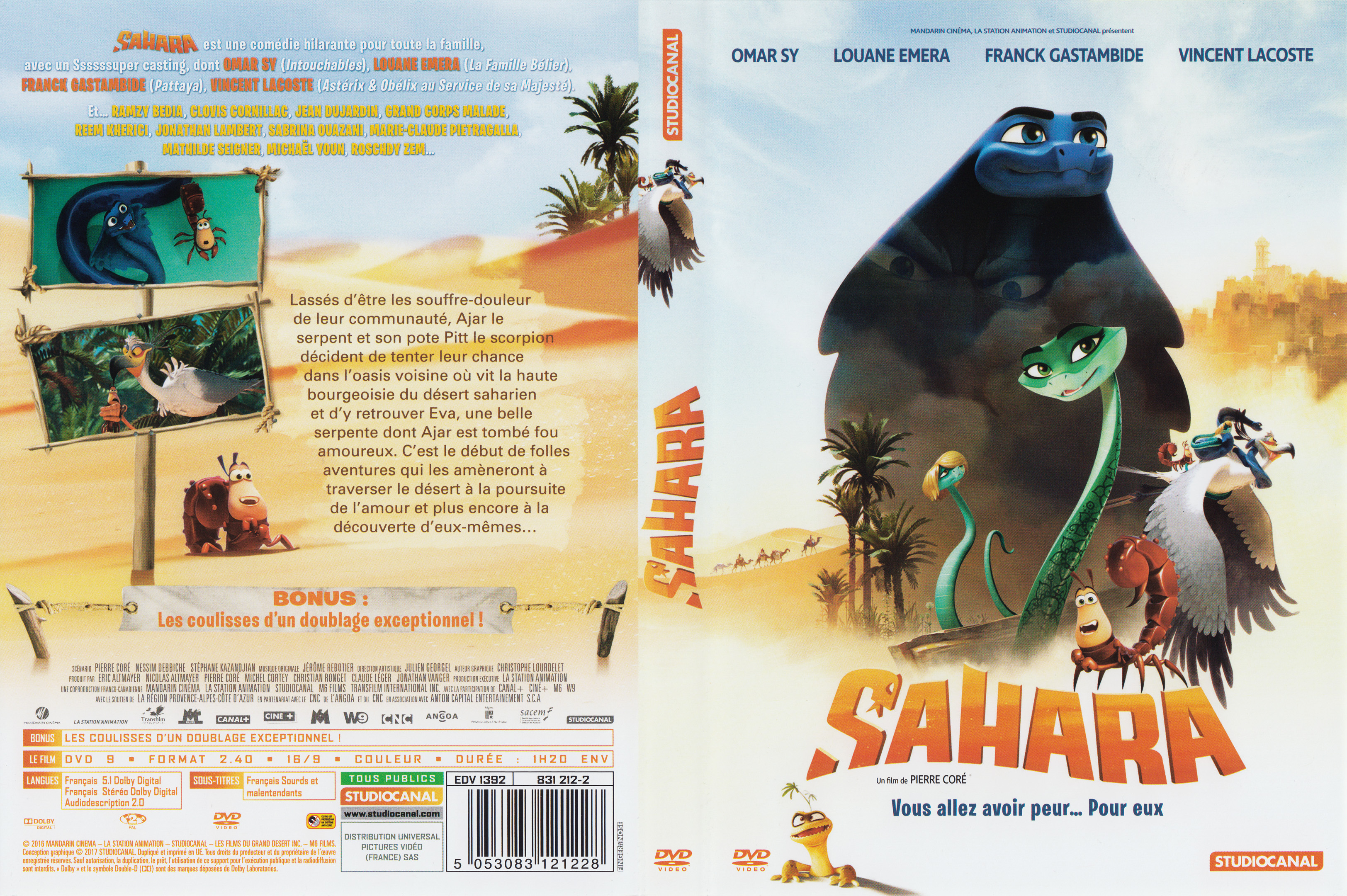Jaquette DVD Sahara (DA)