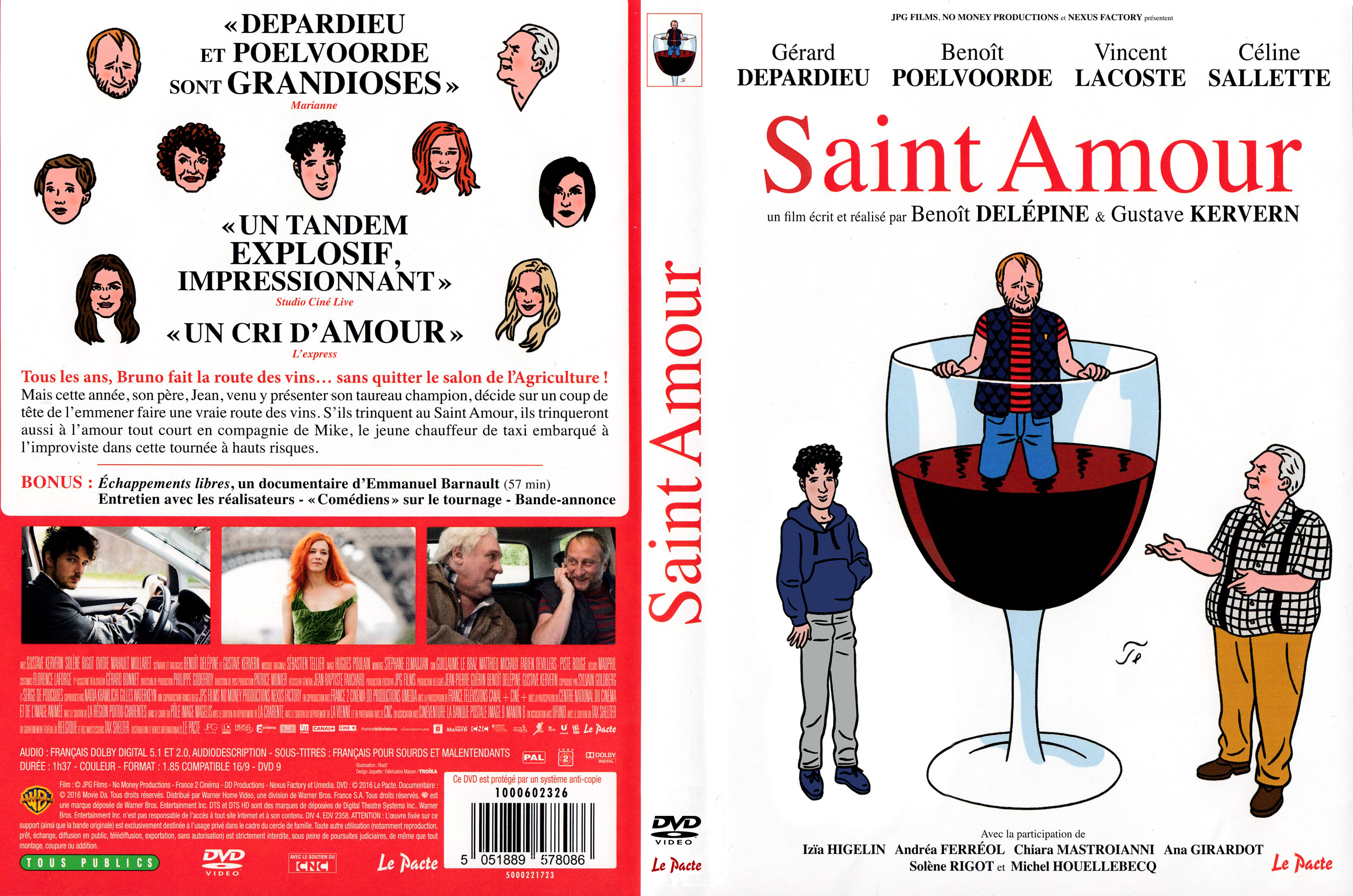 Jaquette DVD Saint Amour