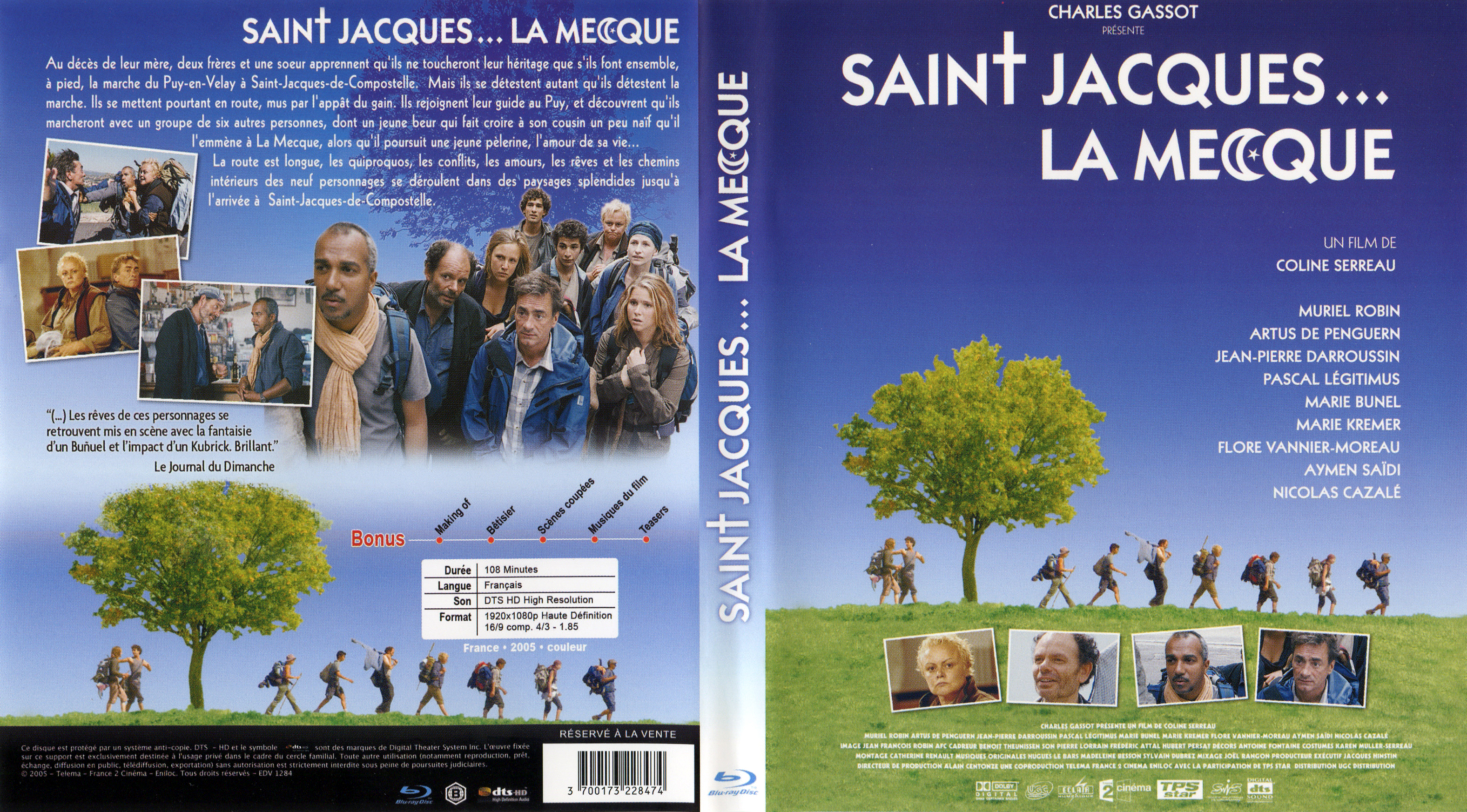 Jaquette DVD Saint-Jacques la mecque (BLU-RAY)