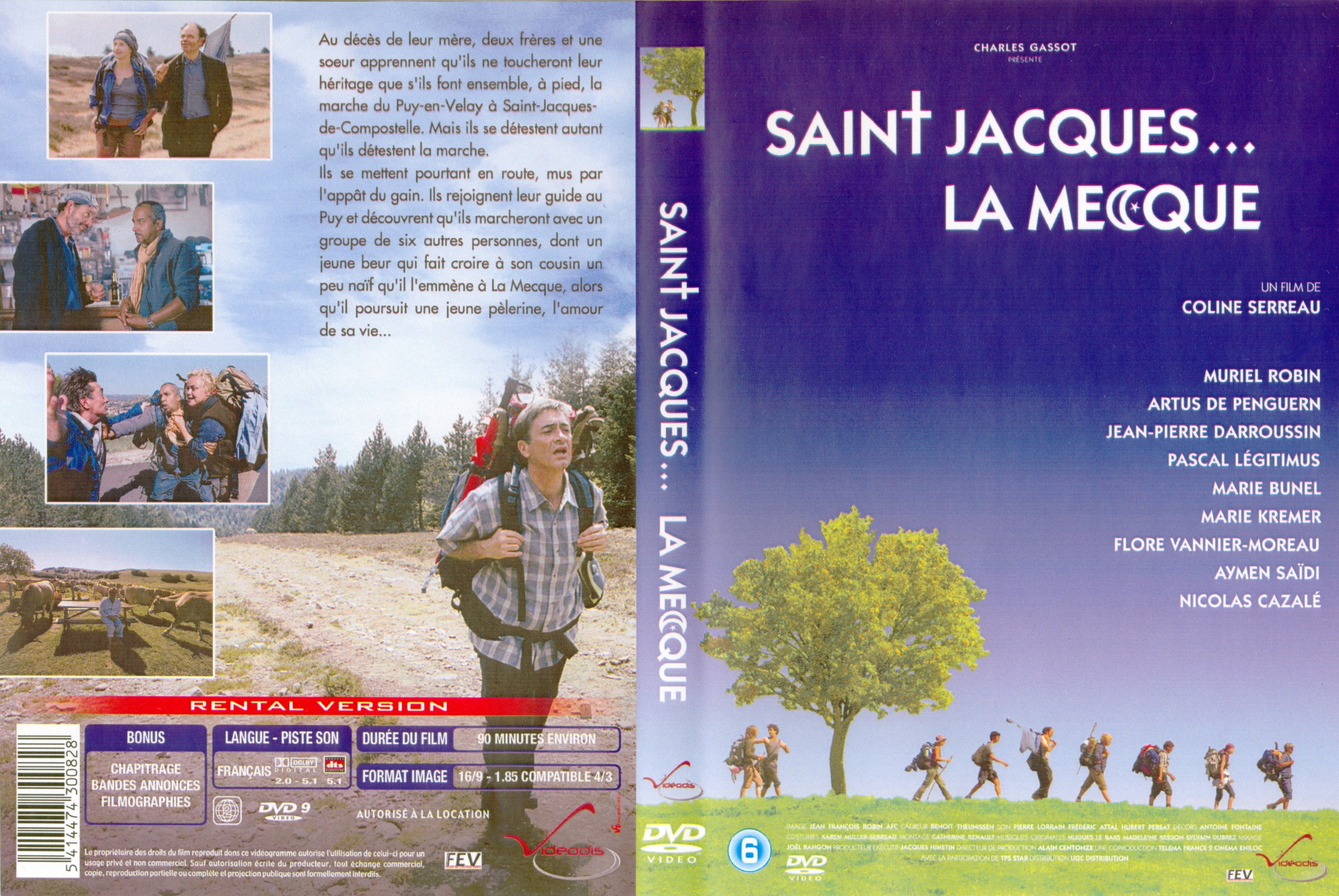 Jaquette DVD Saint-Jacques la mecque v2