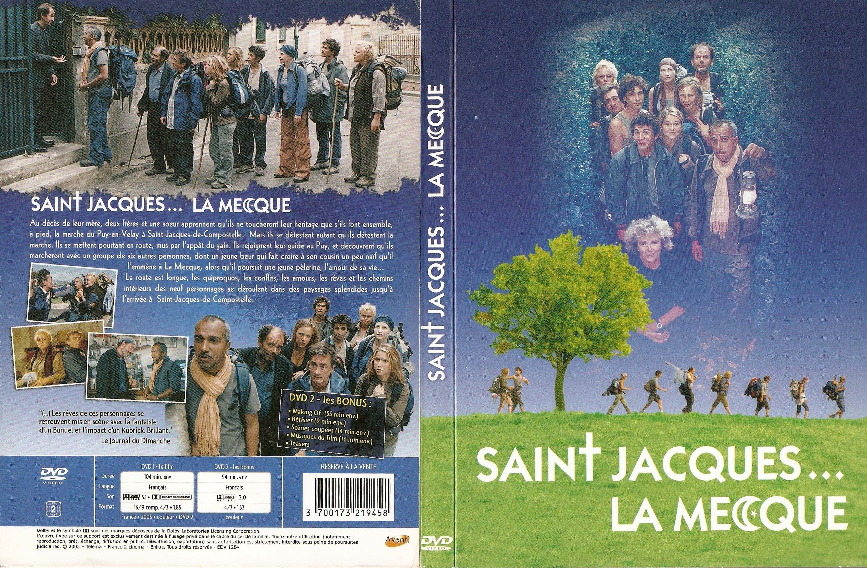 Jaquette DVD Saint-Jacques la mecque v3