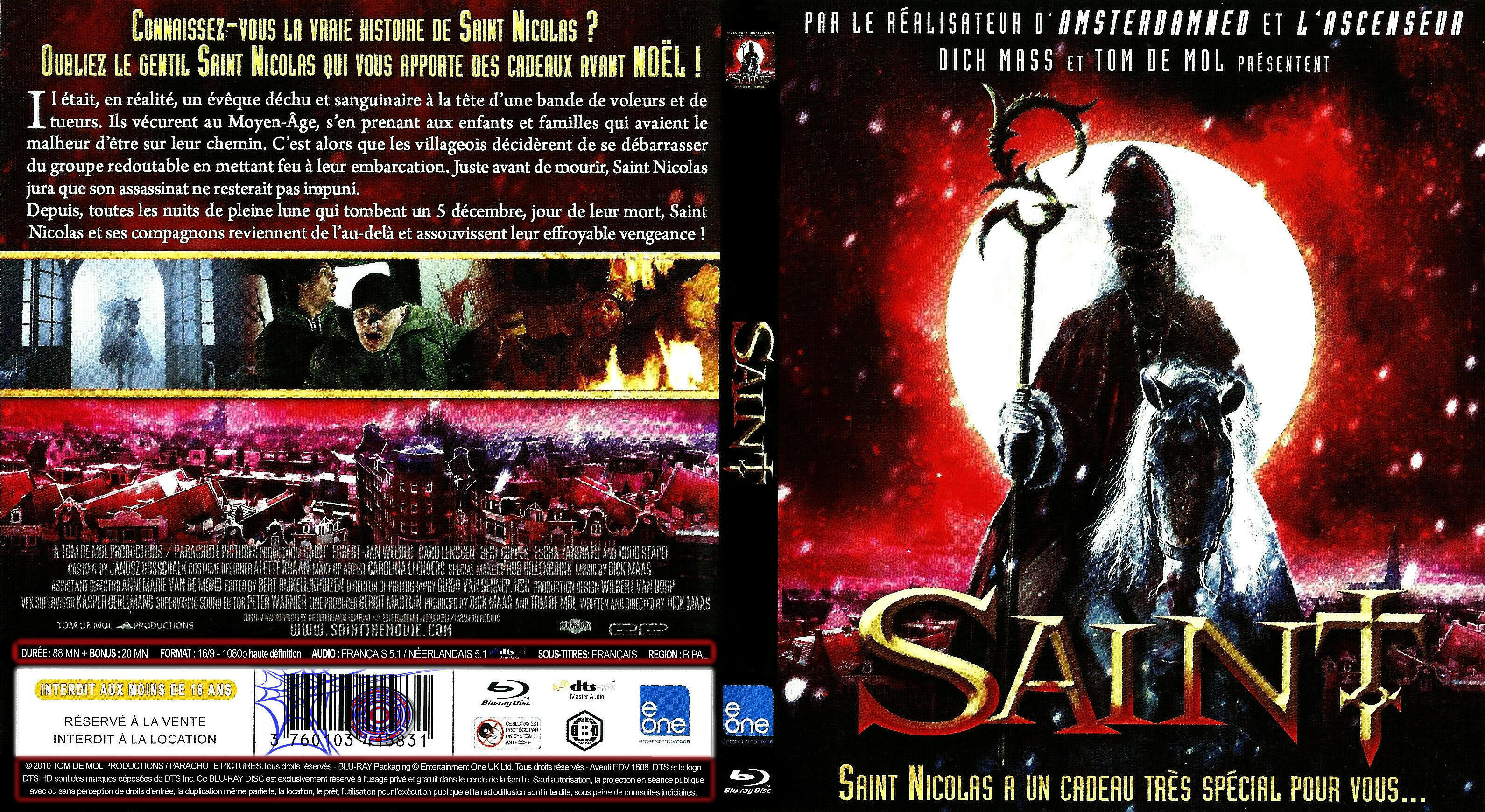 Jaquette DVD Saint (BLU-RAY)