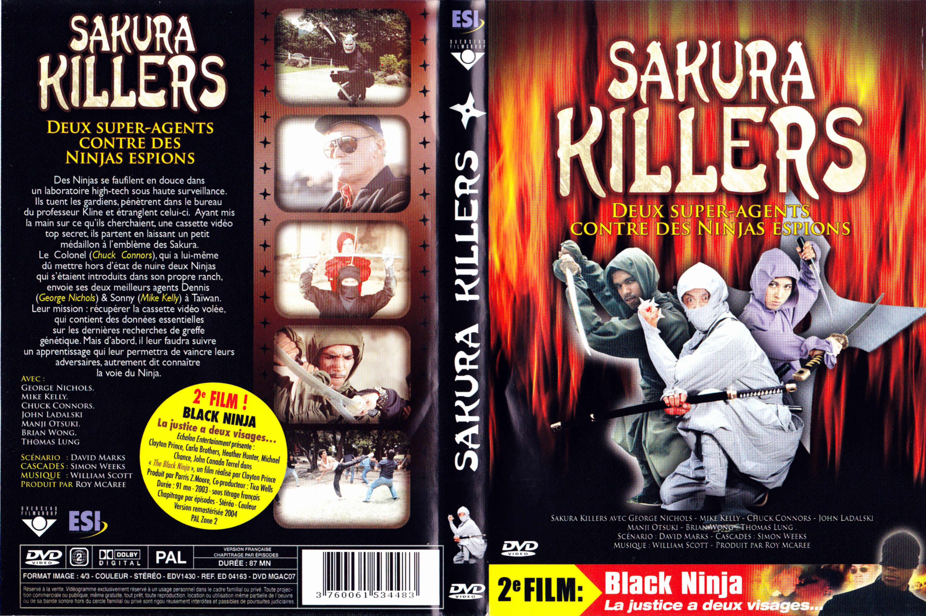 Jaquette DVD Sakura killers