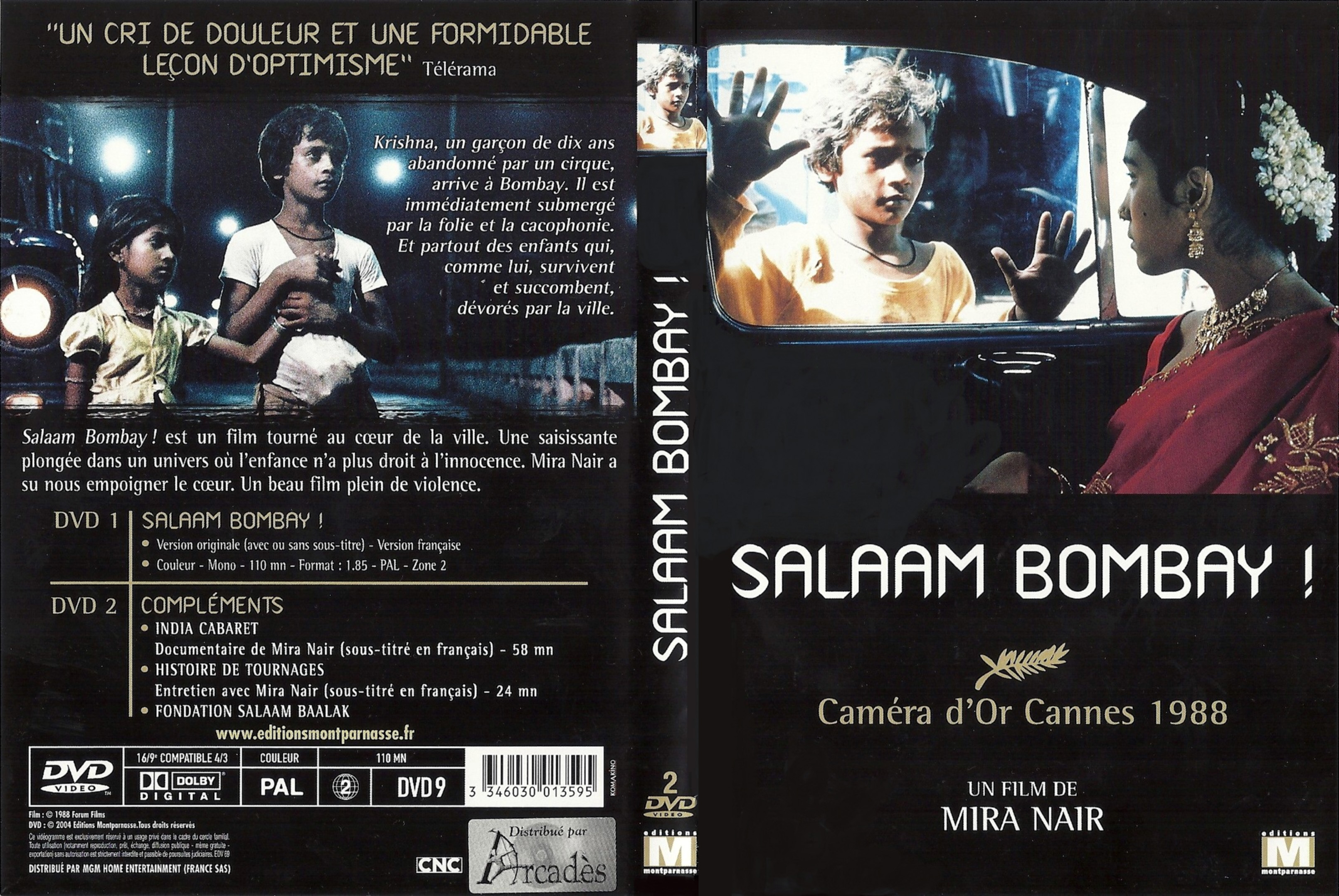 Jaquette DVD Salaam Bombay