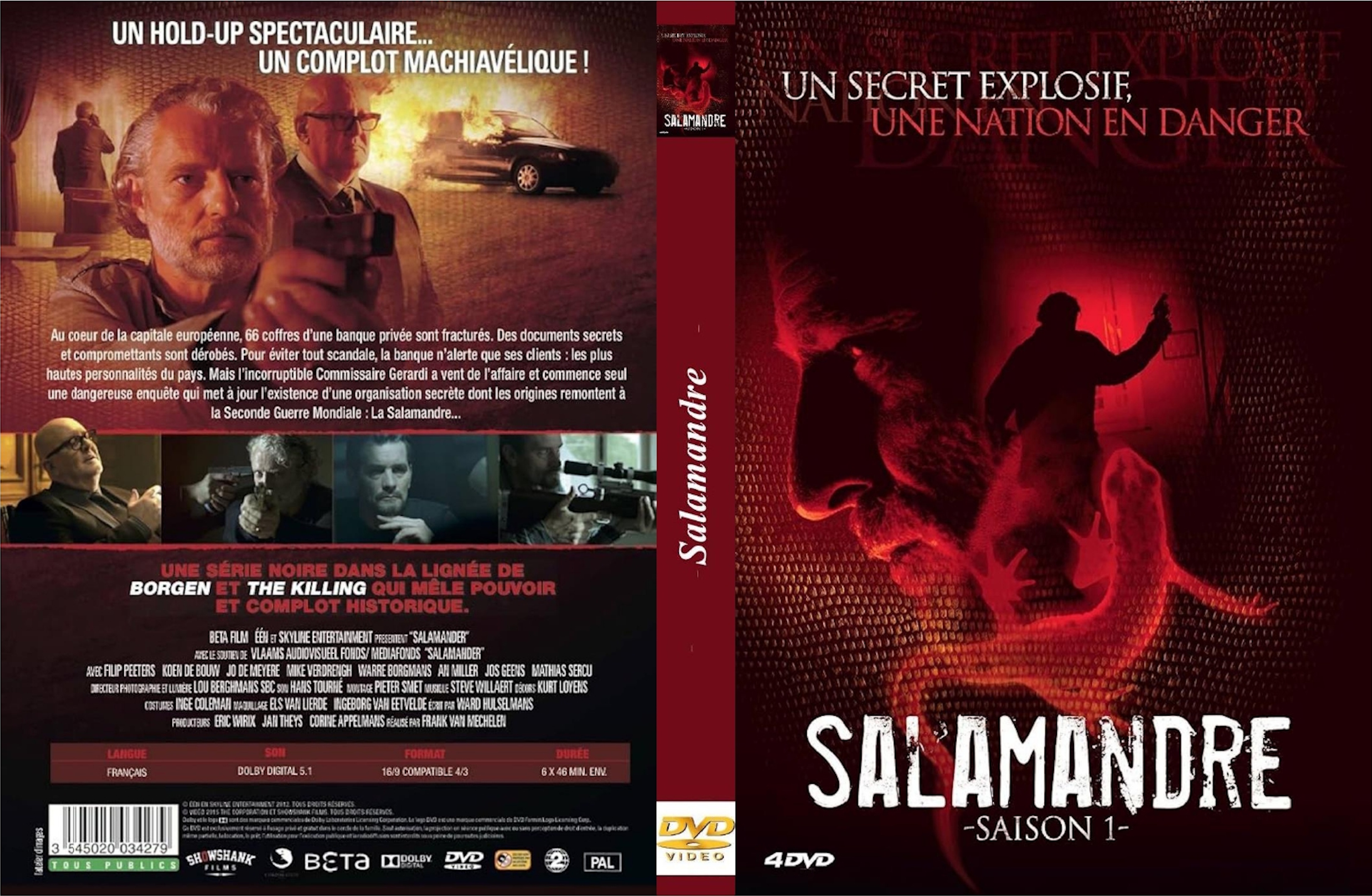 Jaquette DVD Salamandre custom