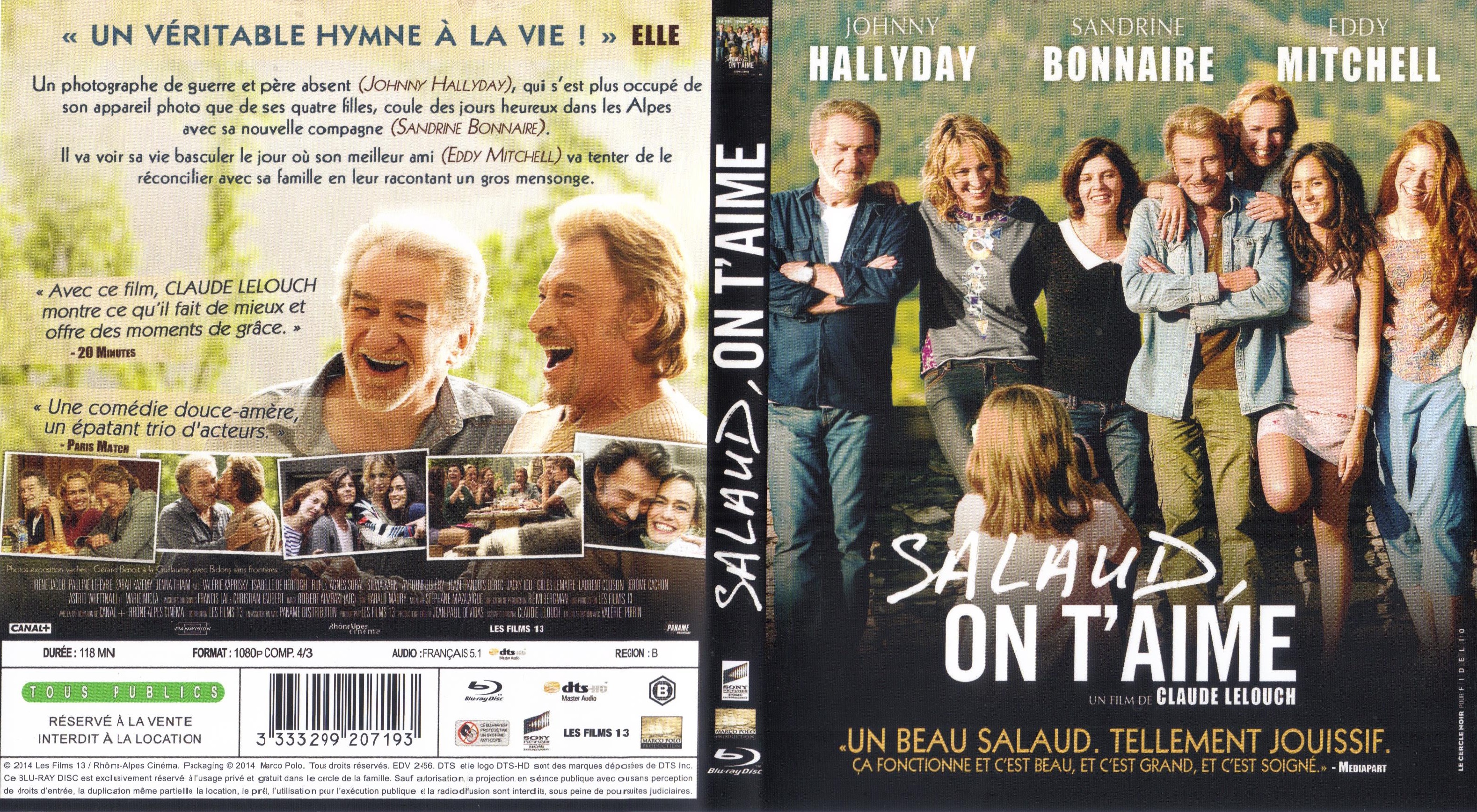 Jaquette DVD Salaud, on t