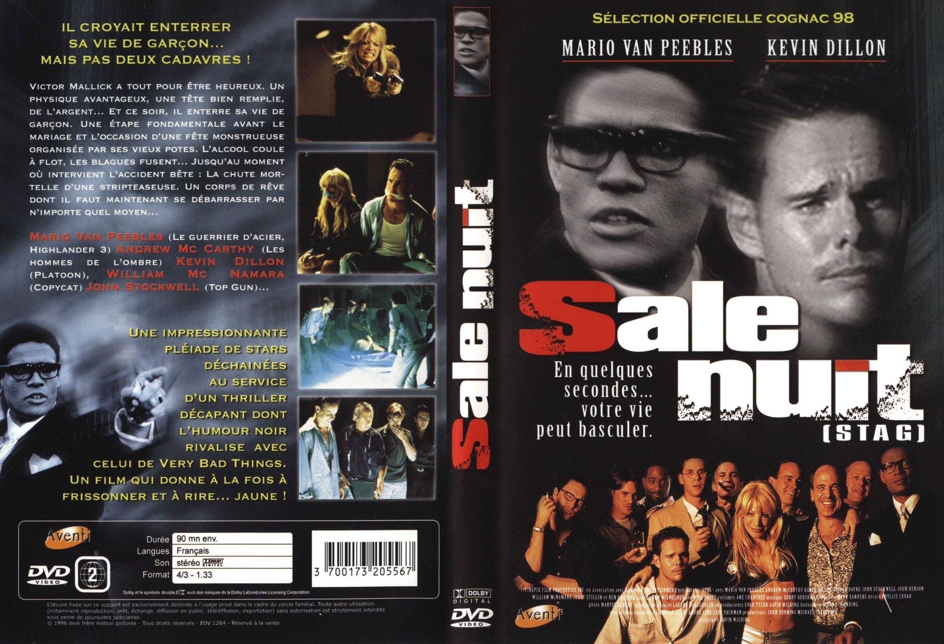 Jaquette DVD Sale nuit