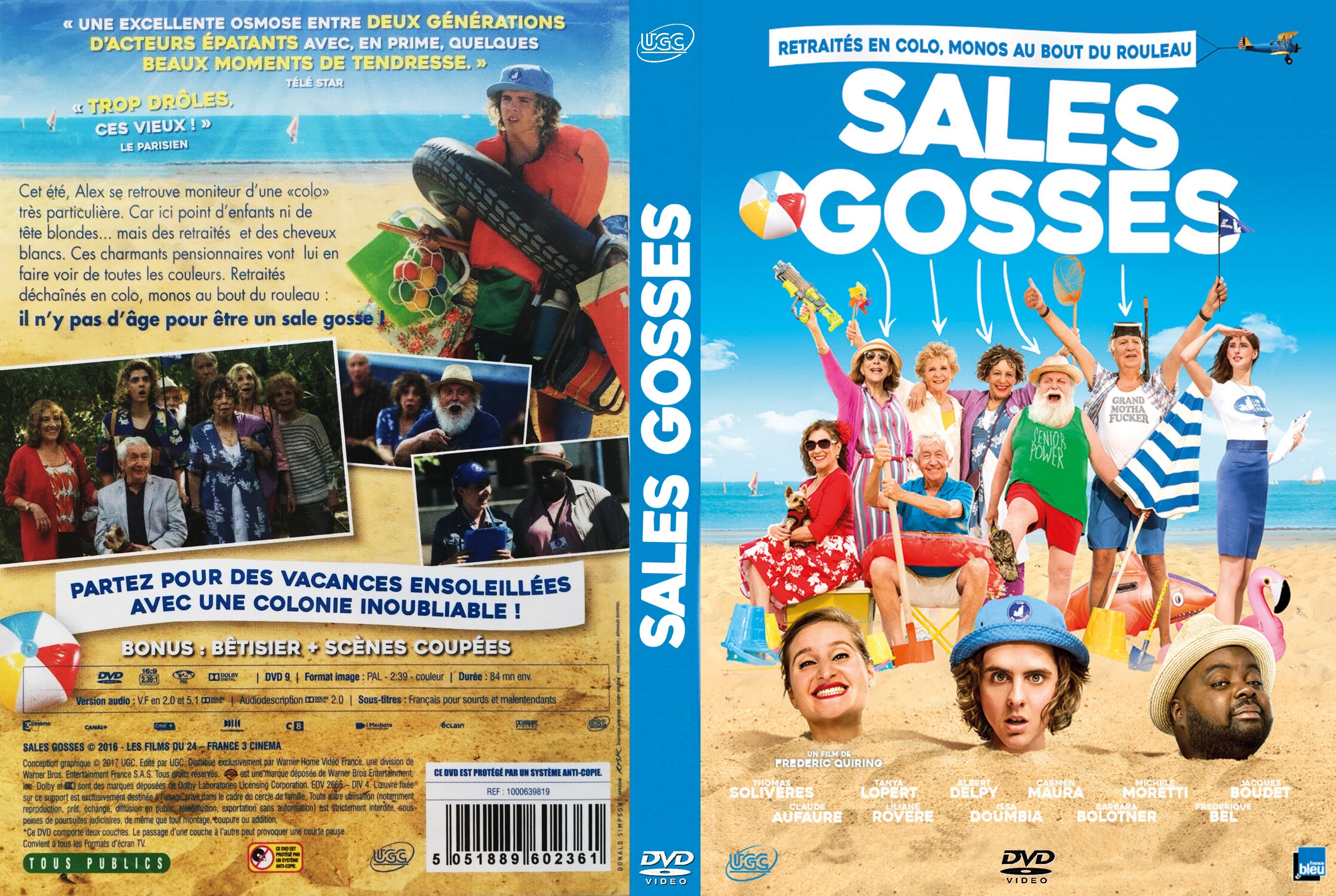 Jaquette DVD Sales Gosses custom