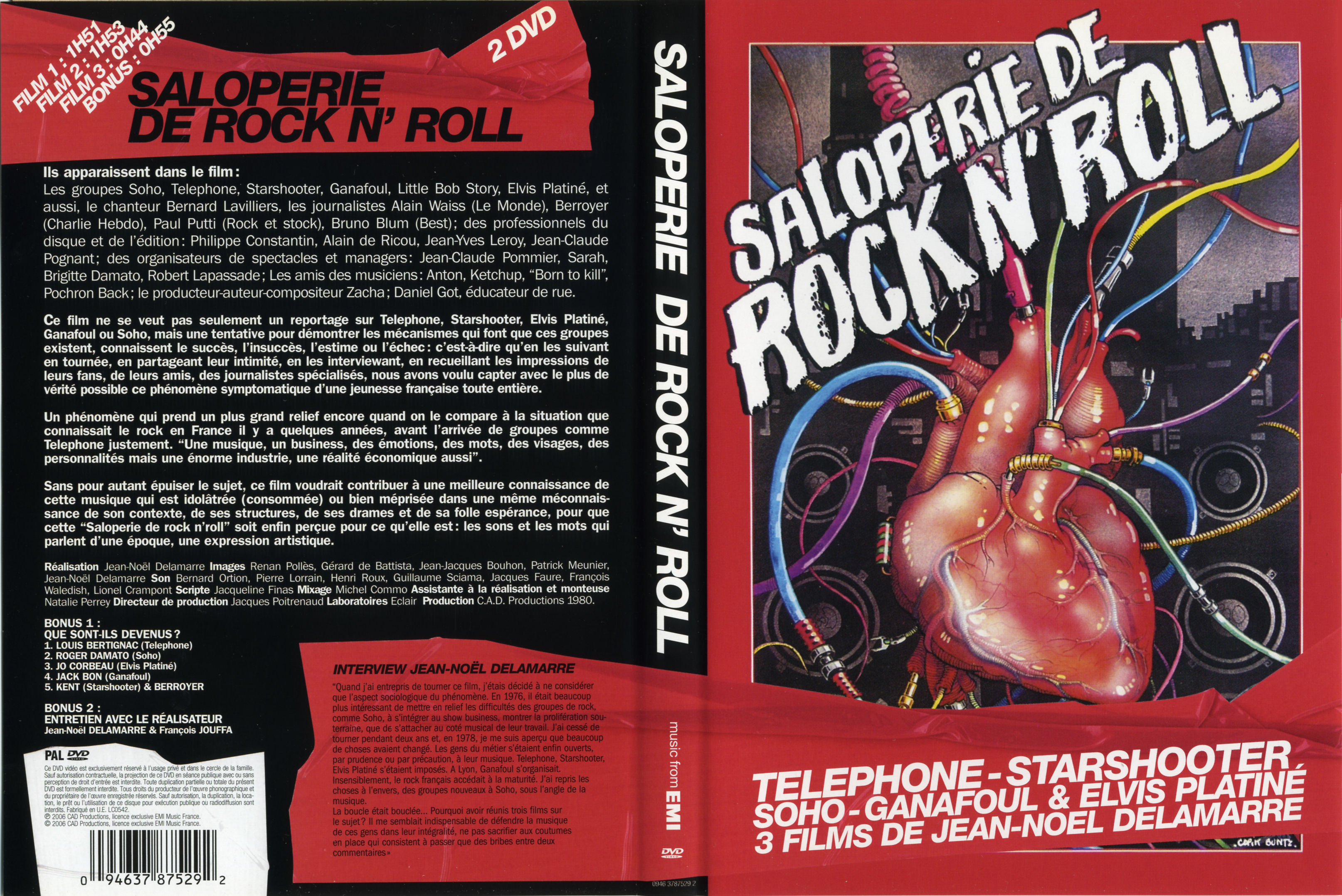 Jaquette DVD Saloperie de rock