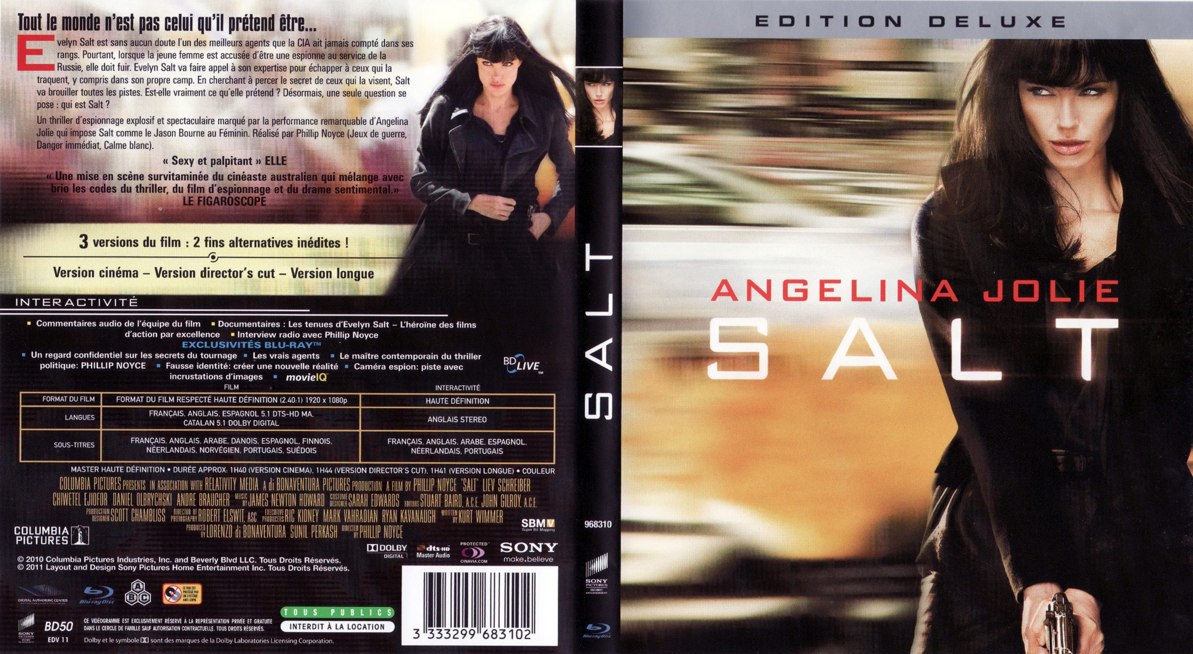 Jaquette DVD Salt (BLU-RAY) v2