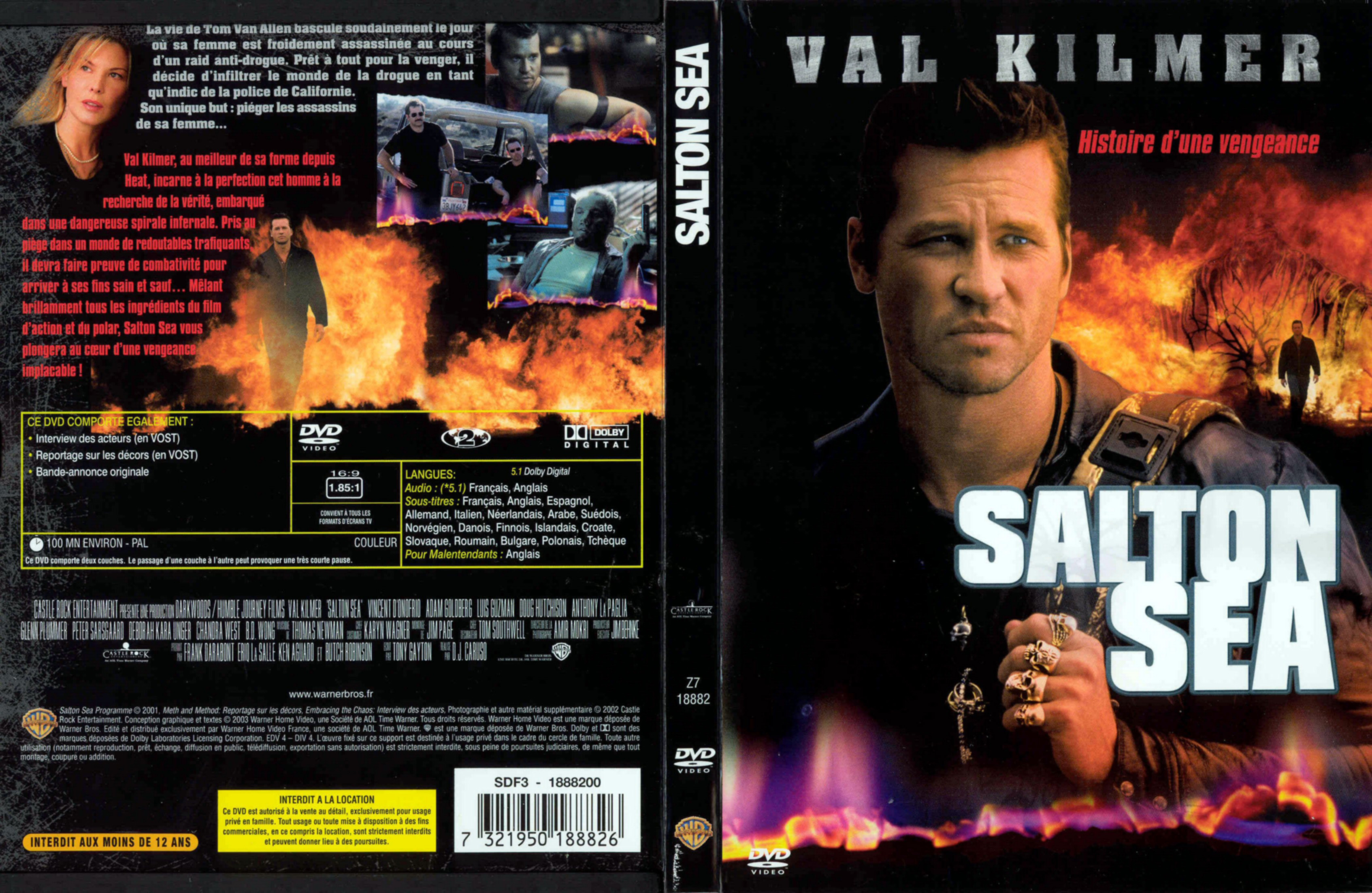 Jaquette DVD Salton sea
