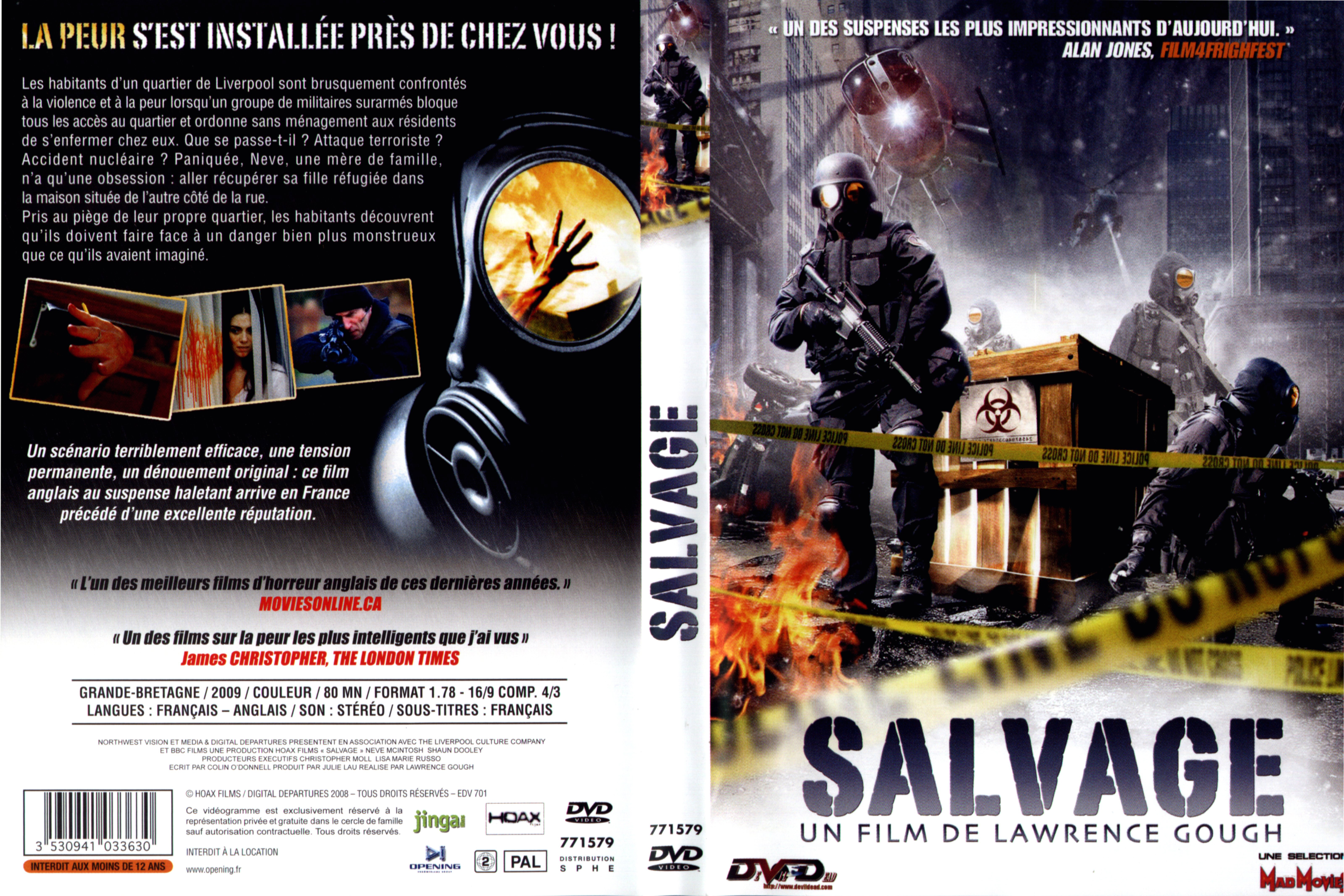 Jaquette DVD Salvage
