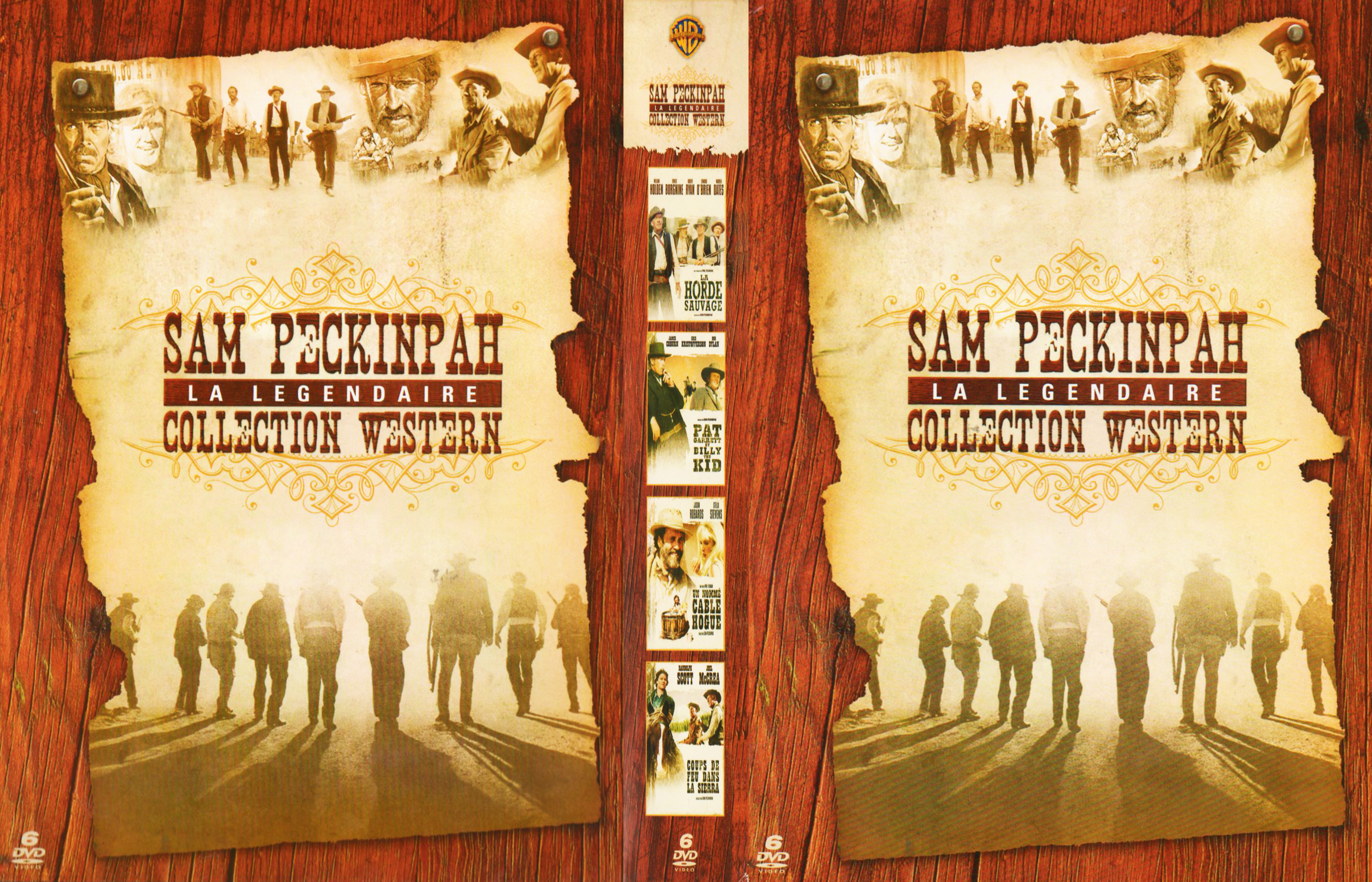 Jaquette DVD Sam Peckinpah collection western