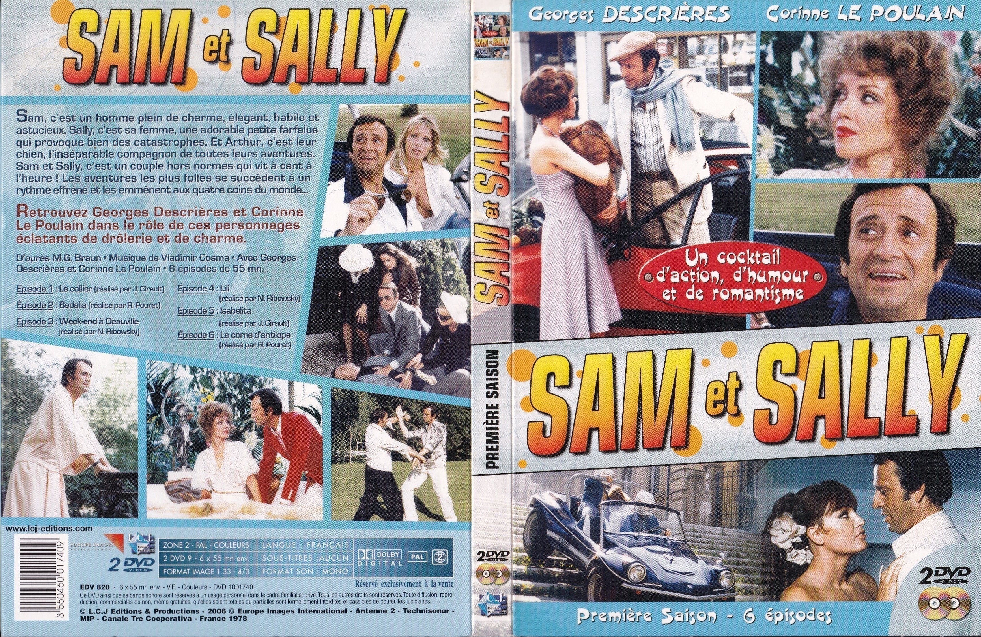 Jaquette DVD Sam et Sally - Saison 1