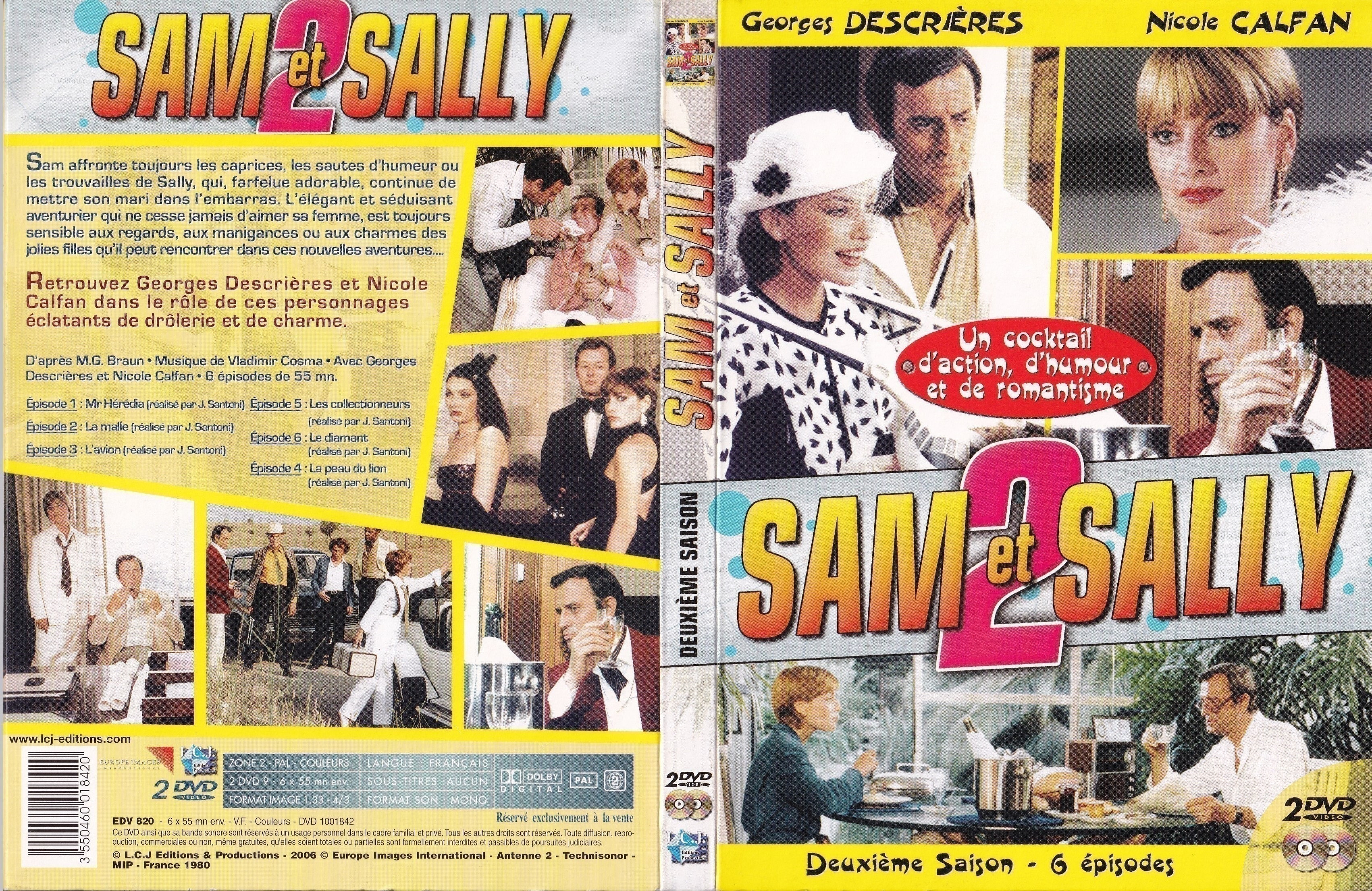 Jaquette DVD Sam et Sally - Saison 2