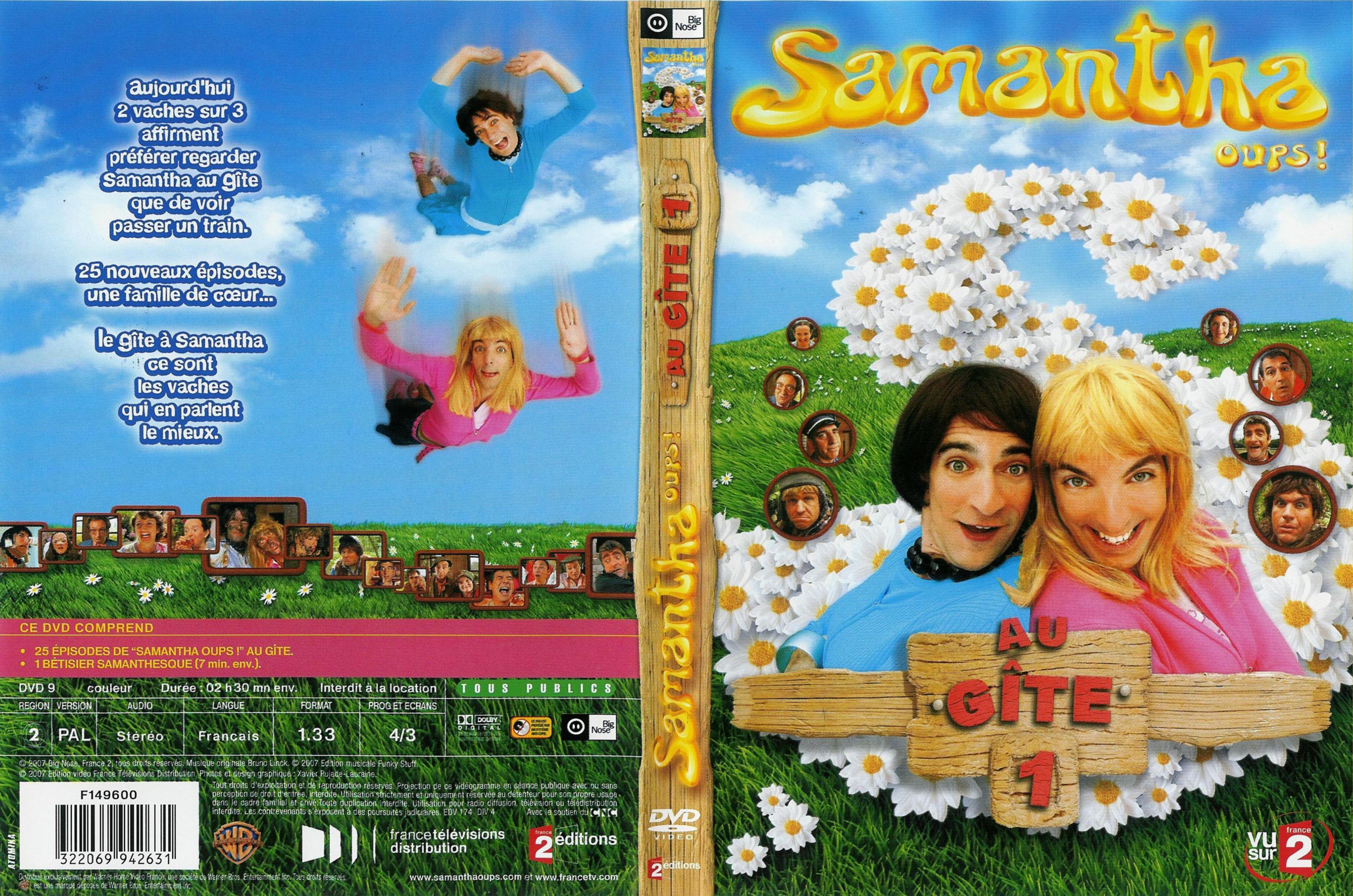 Jaquette DVD Samantha oups Au gite vol 1