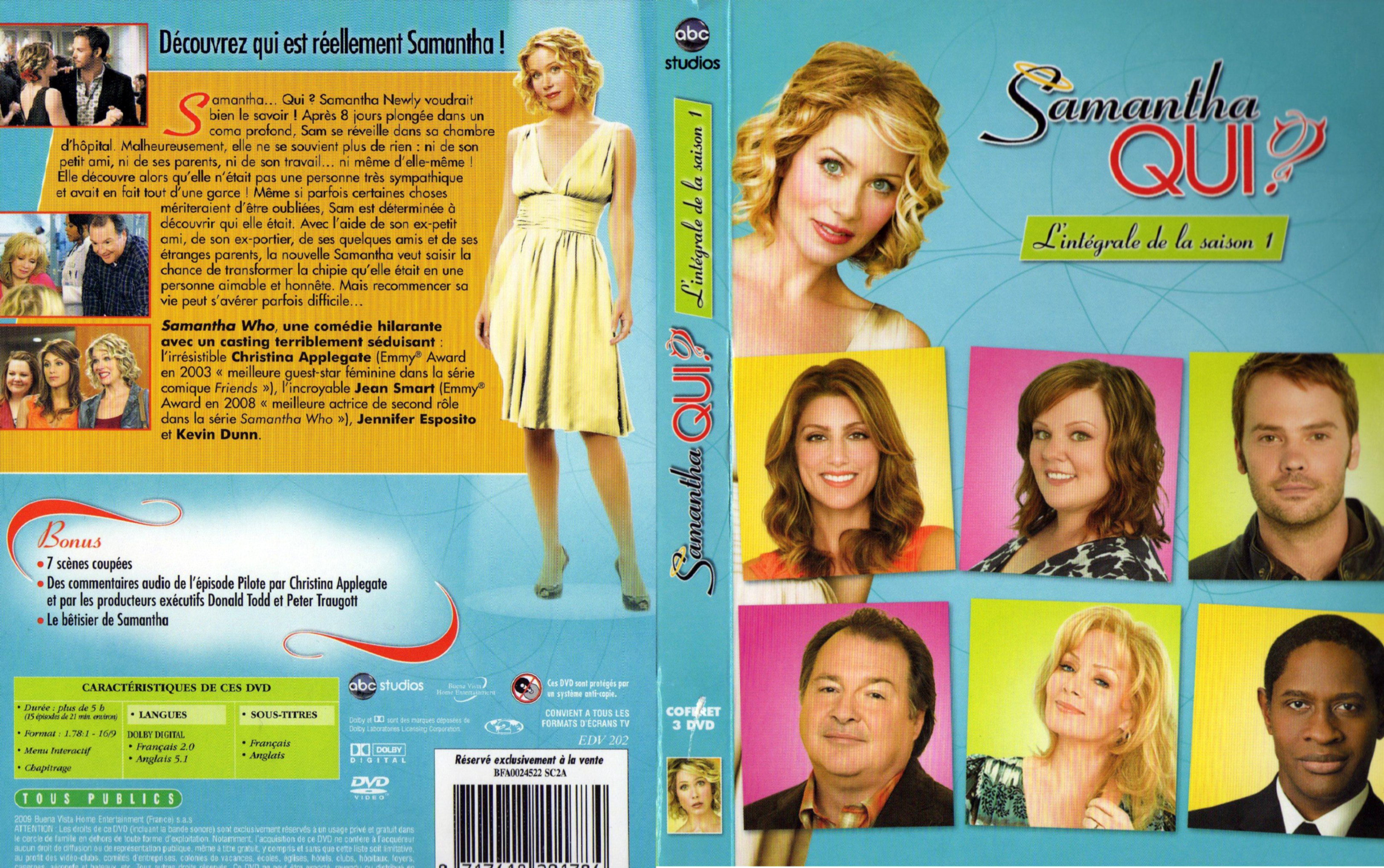 Jaquette DVD Samantha qui Saison 1