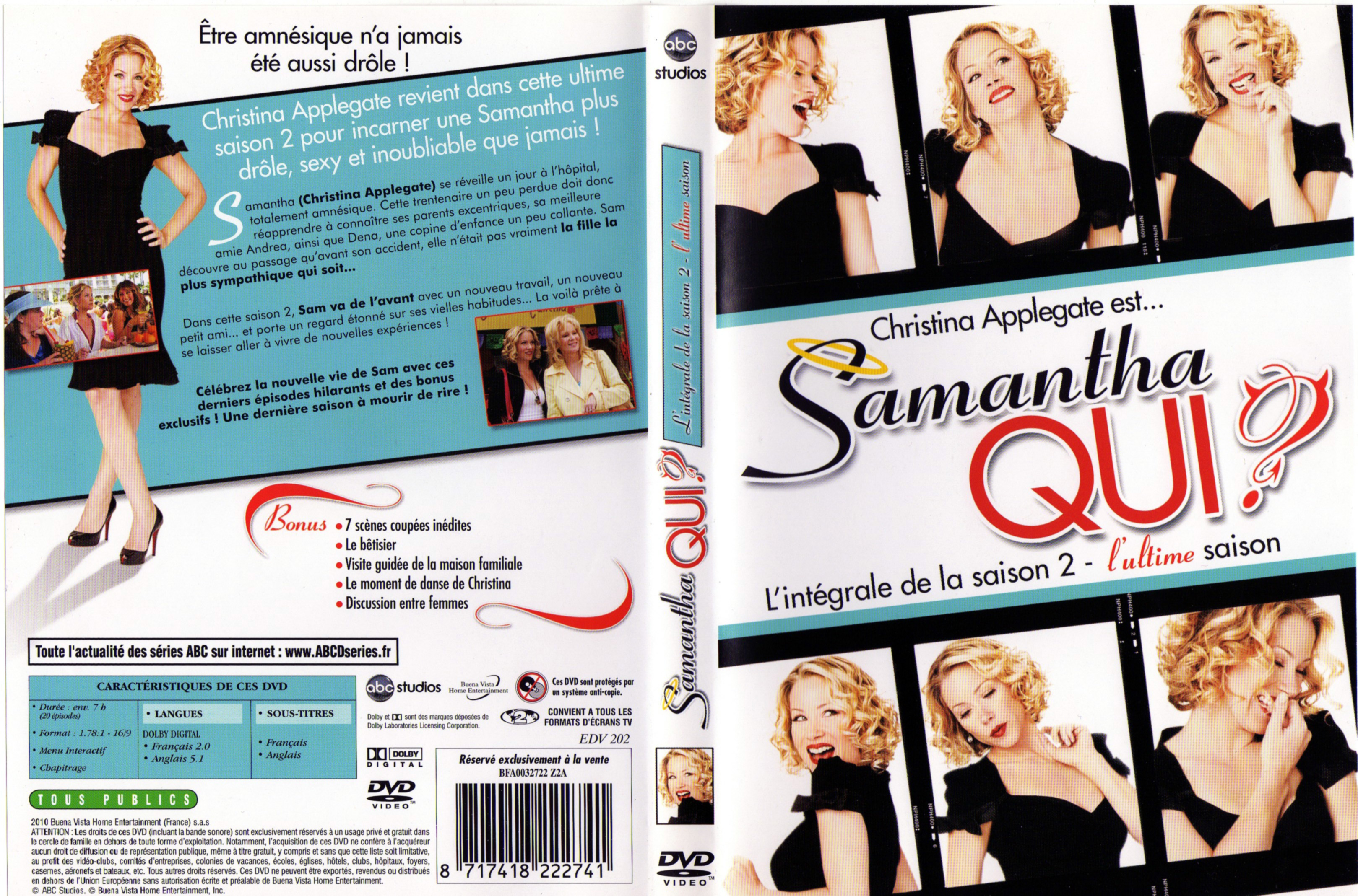 Jaquette DVD Samantha qui Saison 2