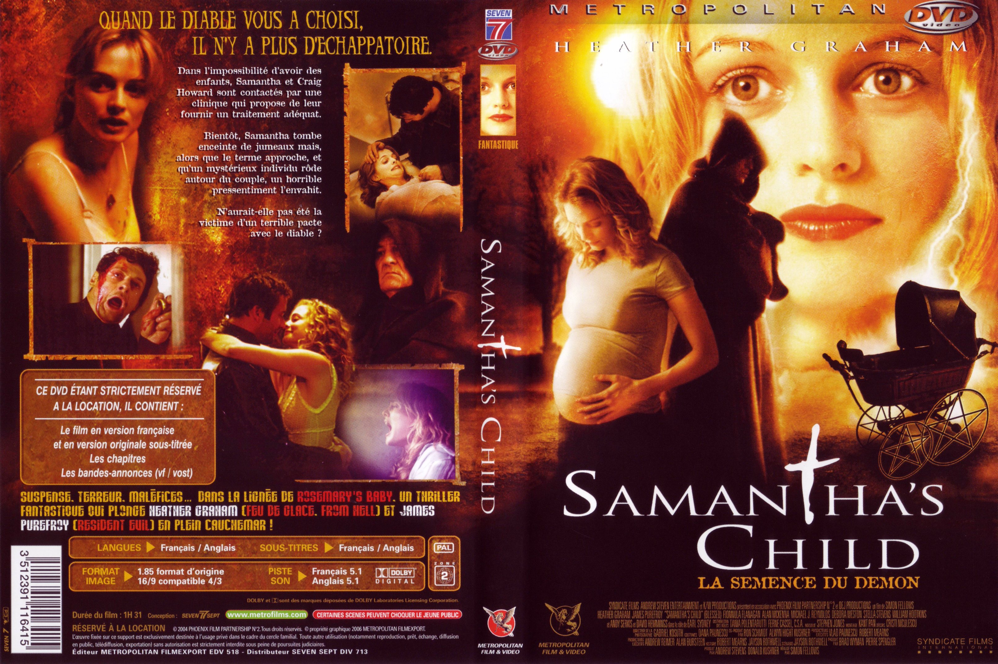 Jaquette DVD Samantha