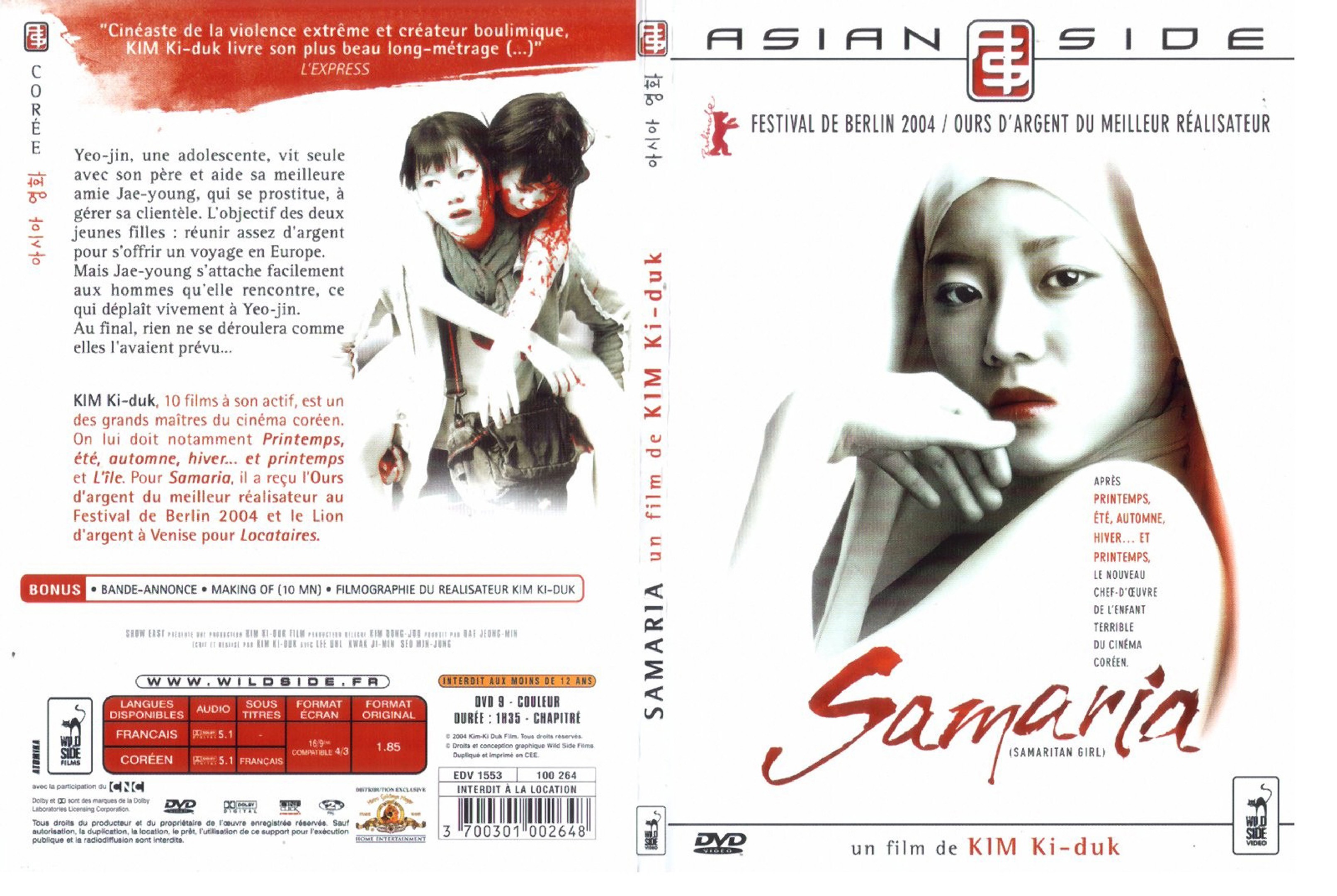 Jaquette DVD Samaria