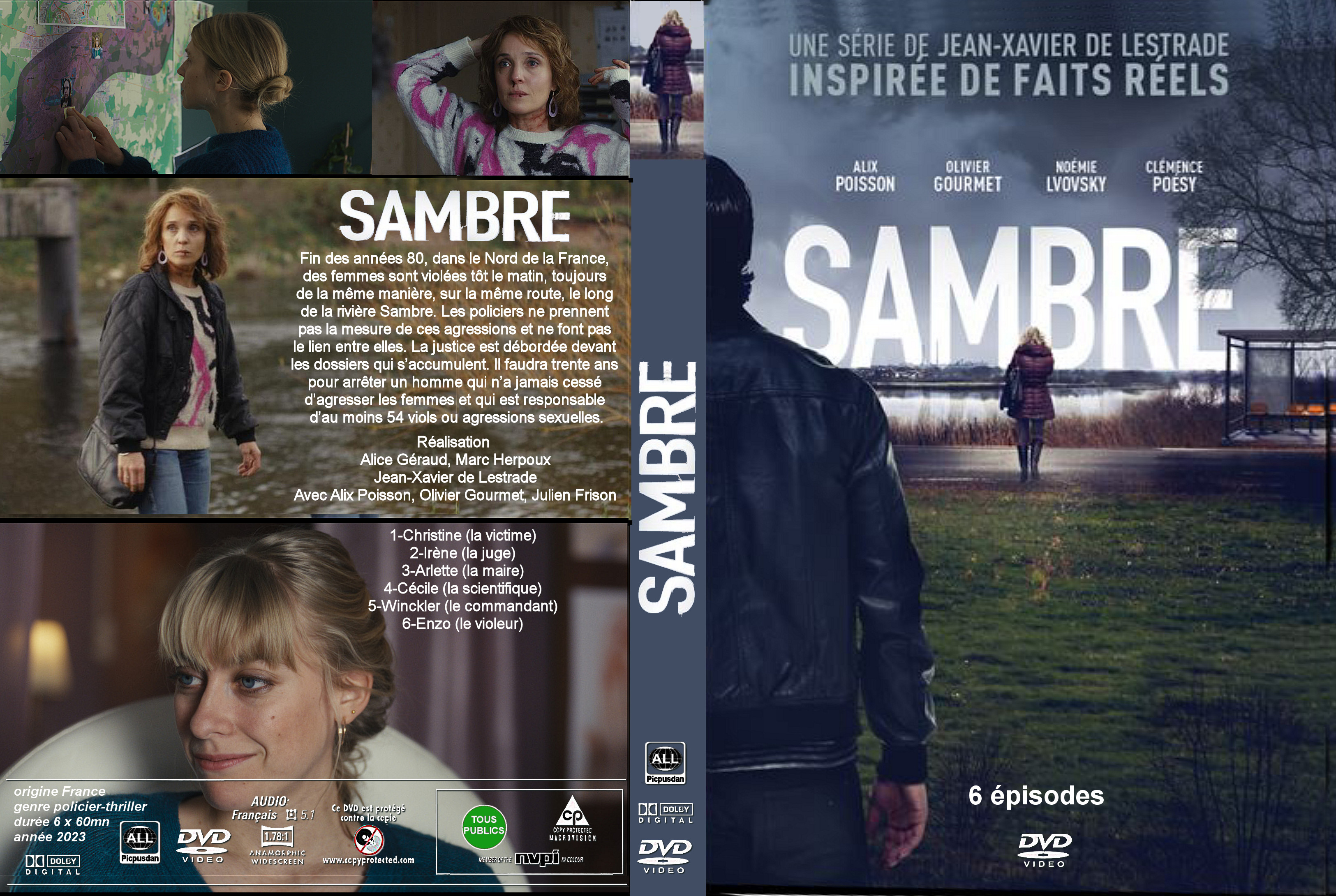 Jaquette DVD Sambre custom