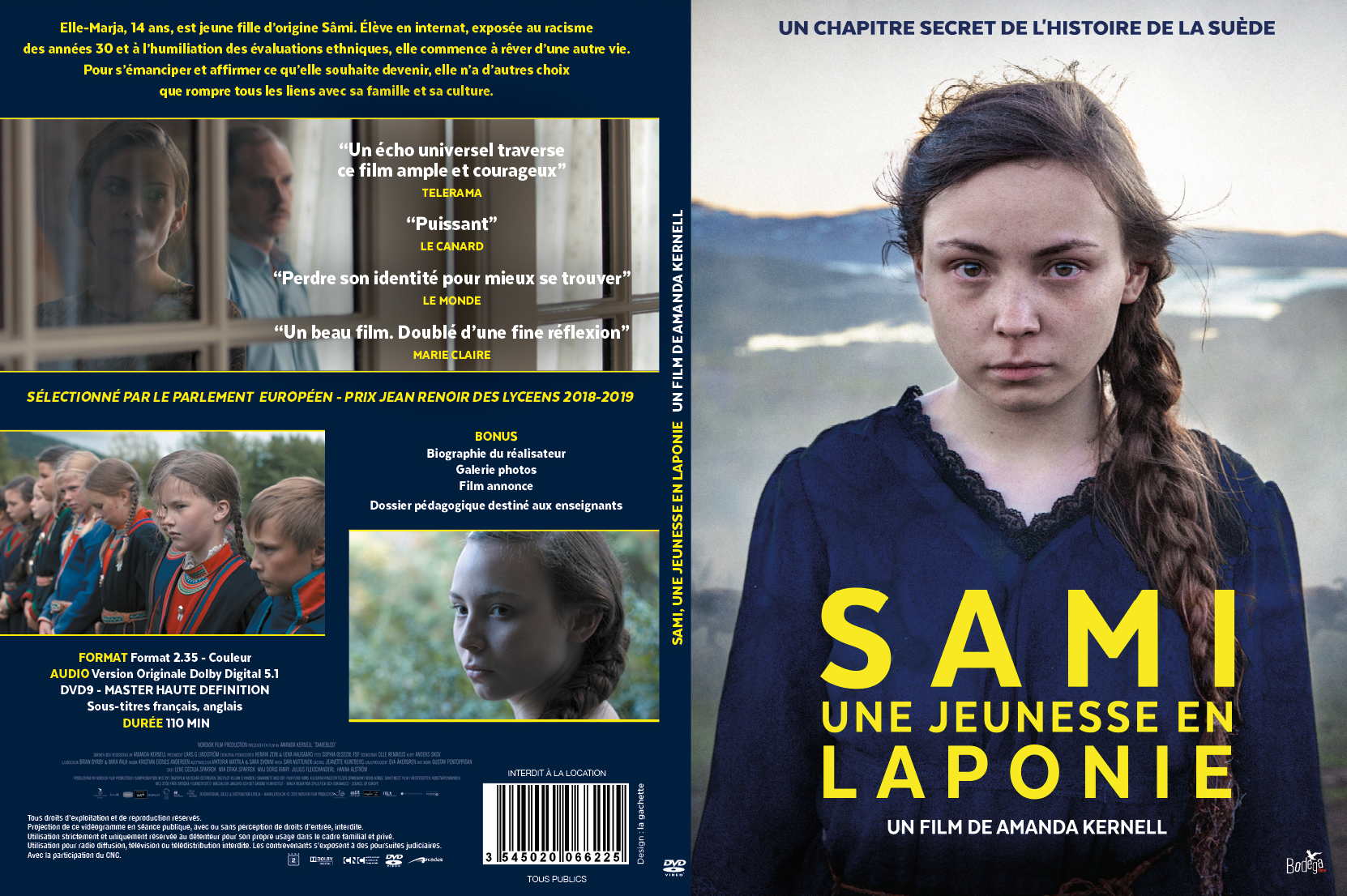 Jaquette DVD Sami une jeunesse en laponie