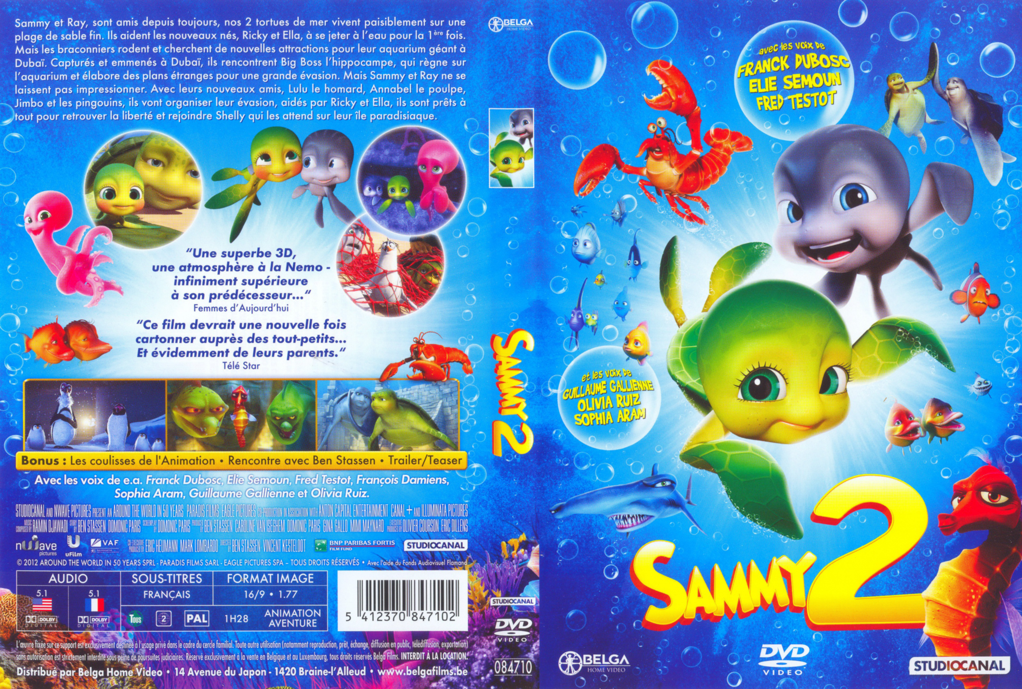 Jaquette DVD Sammy 2