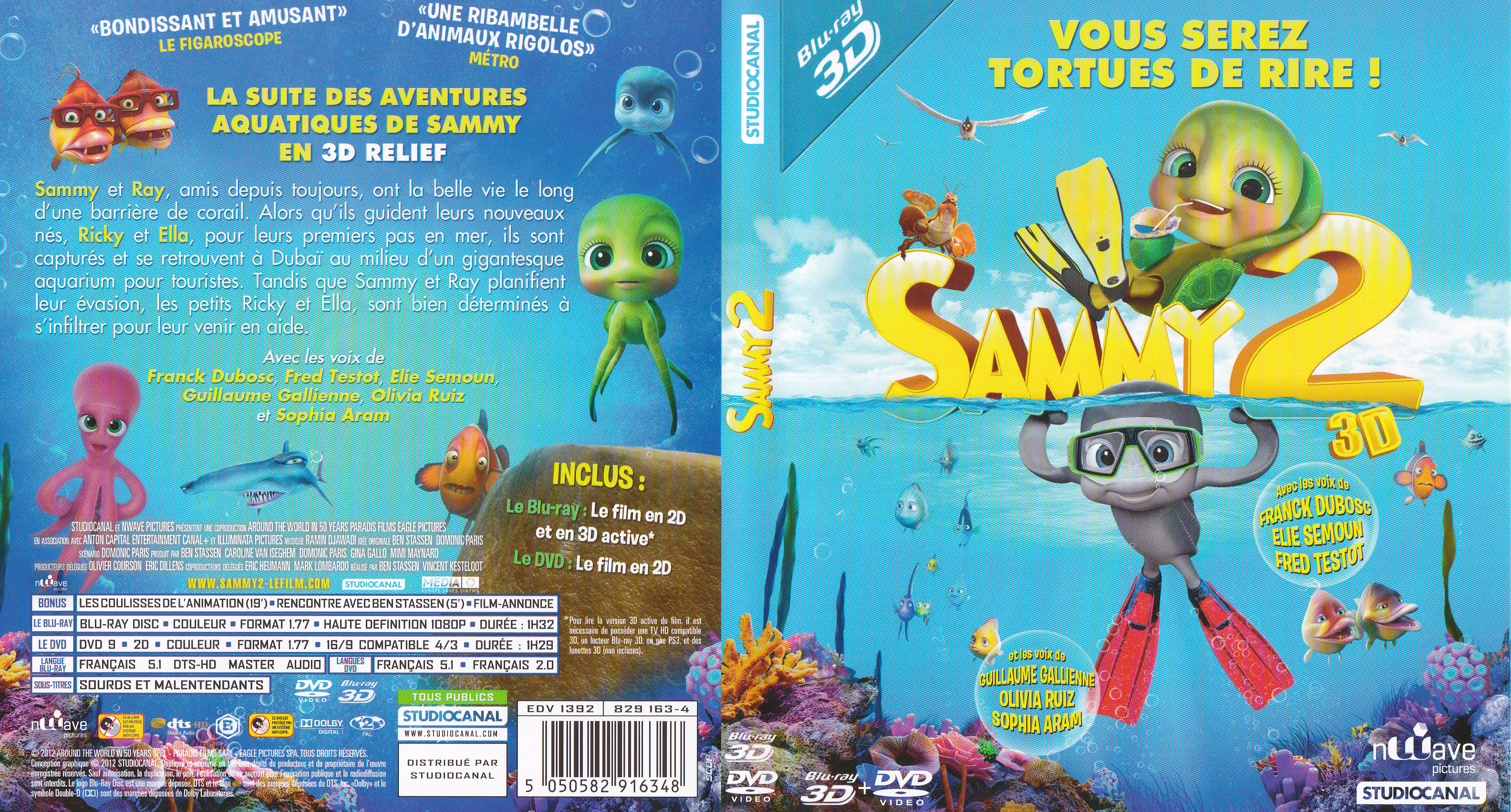 Jaquette DVD Sammy 2 (BLU-RAY)