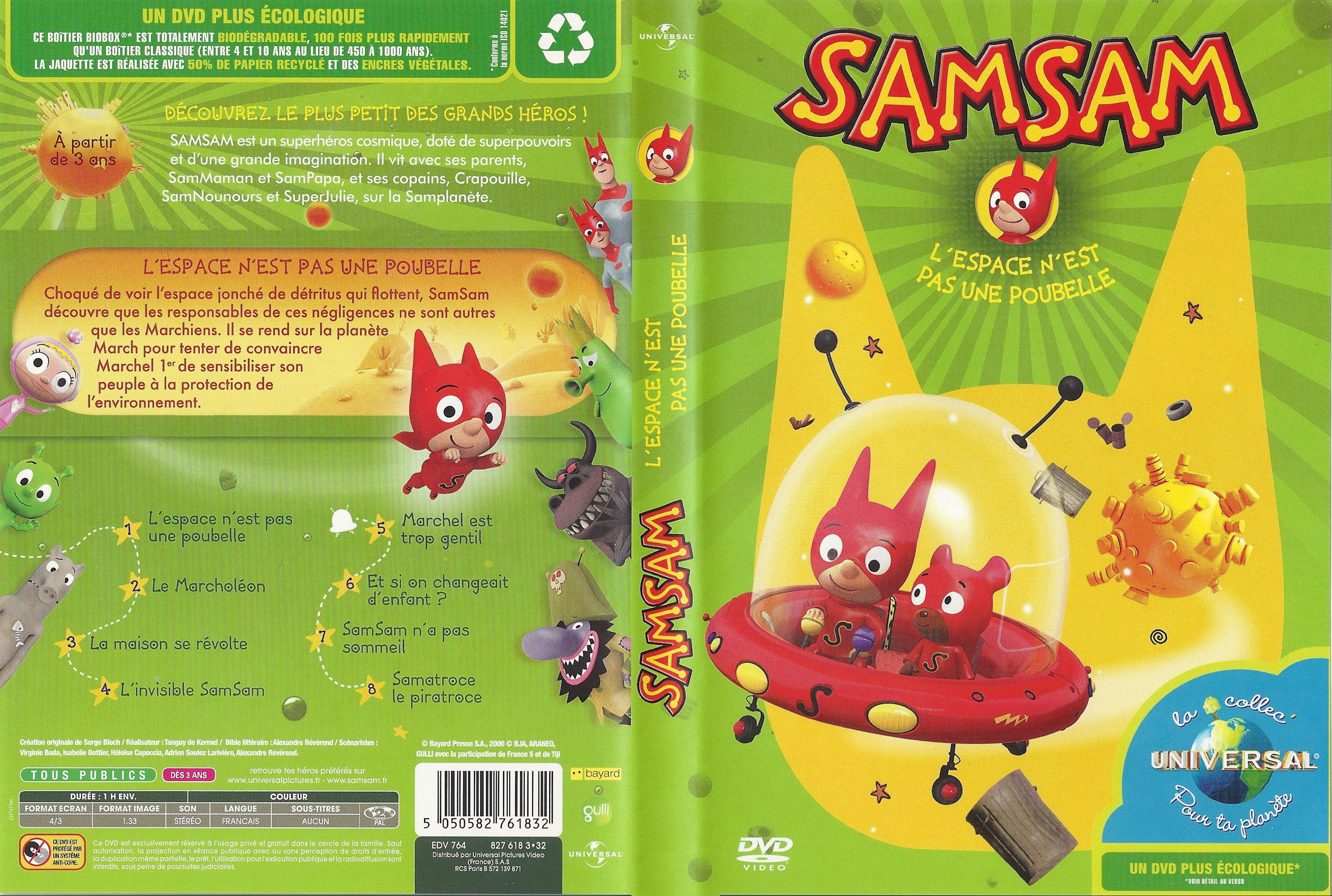 Jaquette DVD Samsam - L