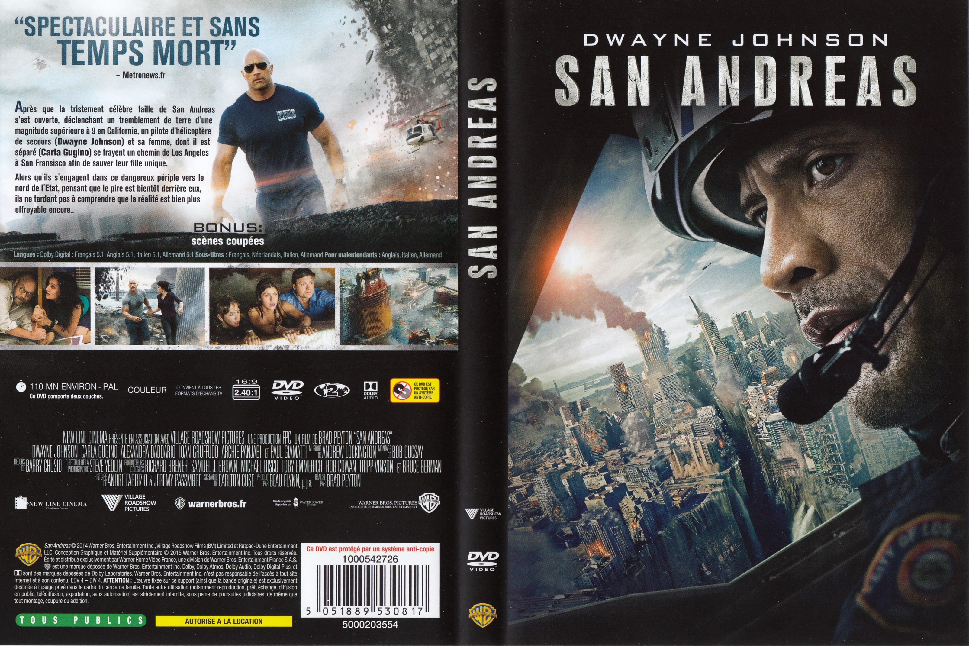 Jaquette DVD San Andreas