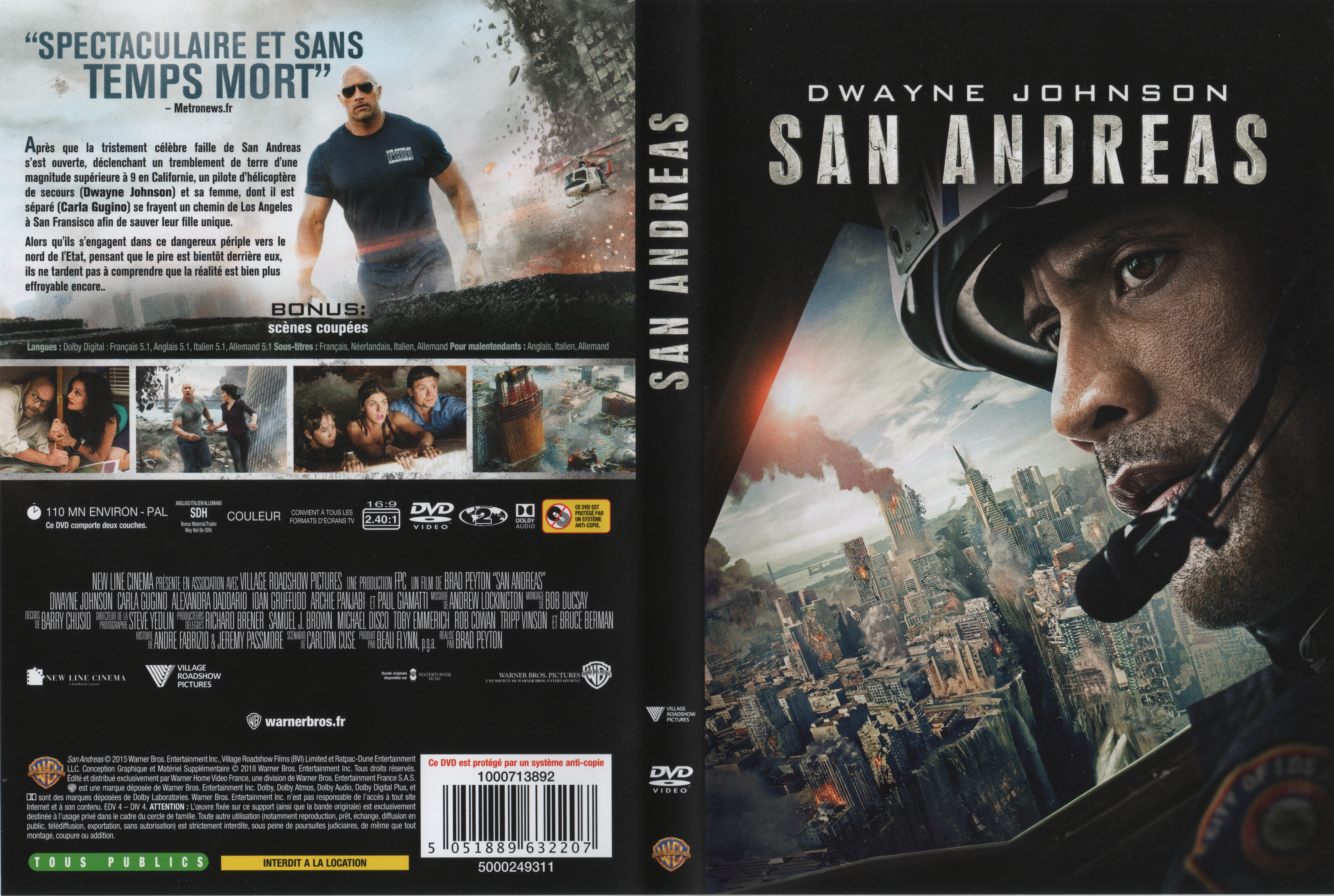 Jaquette DVD San Andreas v3