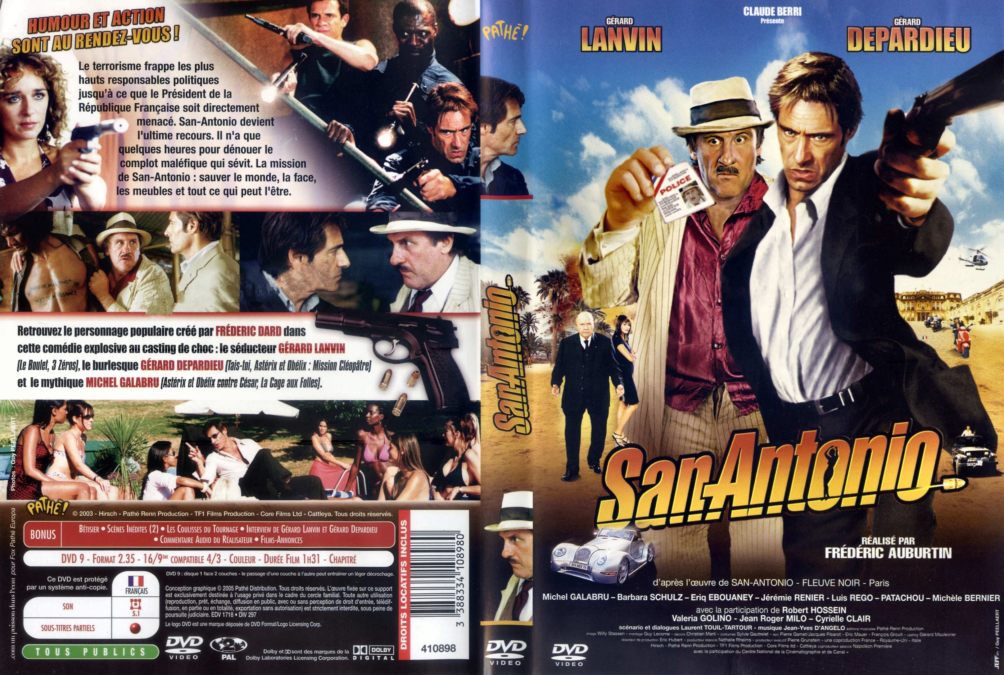 Jaquette DVD San Antonio