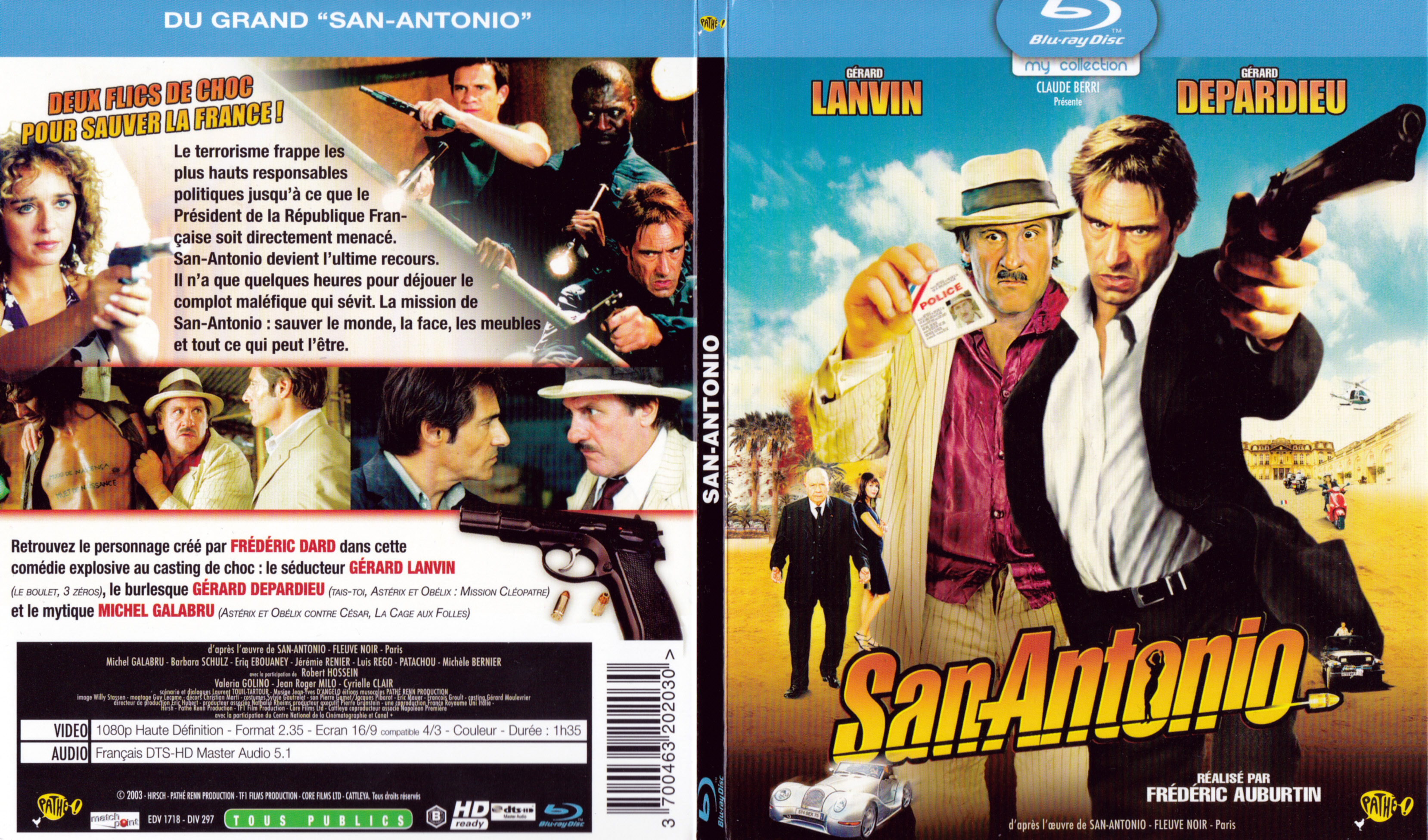 Jaquette DVD San Antonio (BLU-RAY)