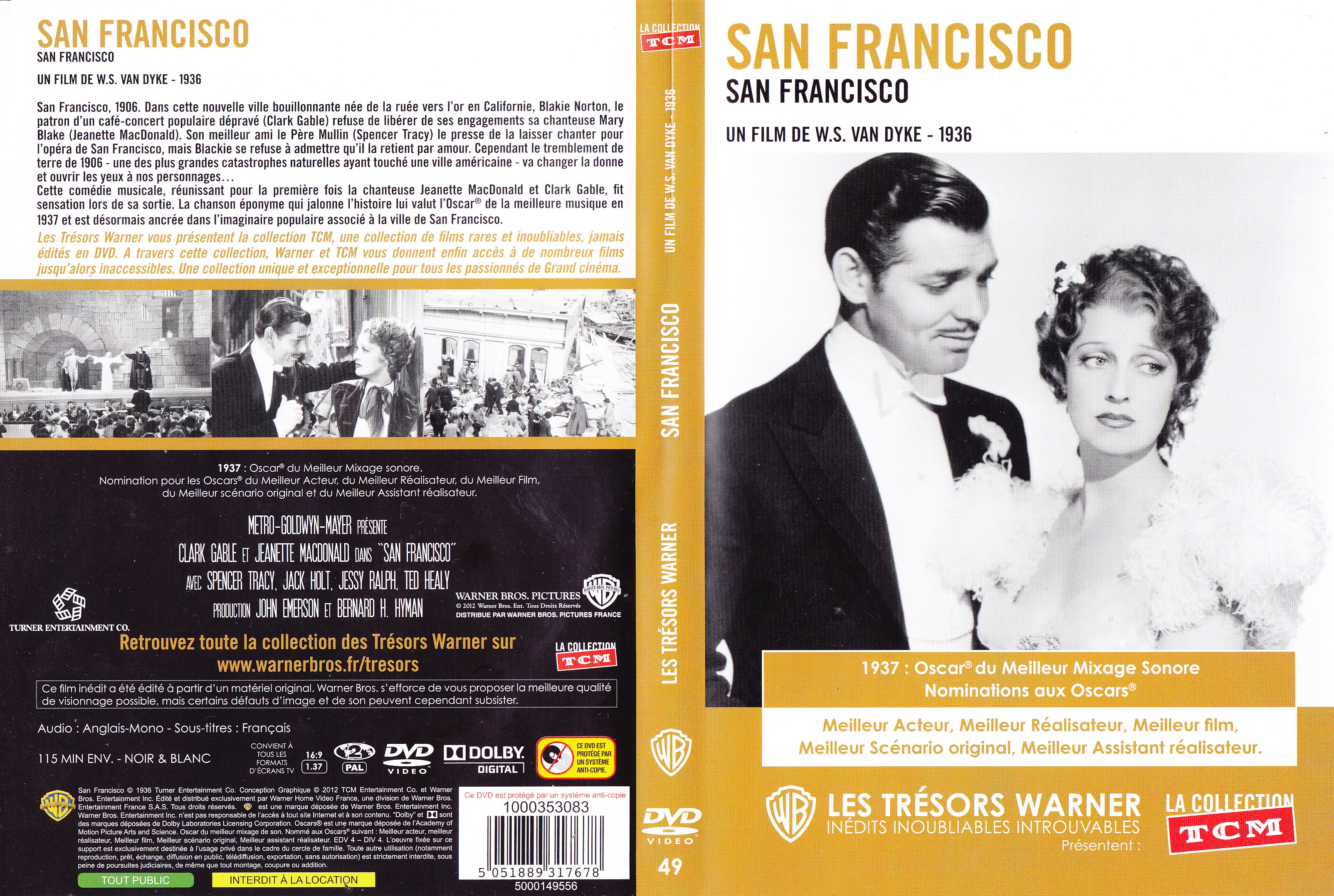 Jaquette DVD San Francisco