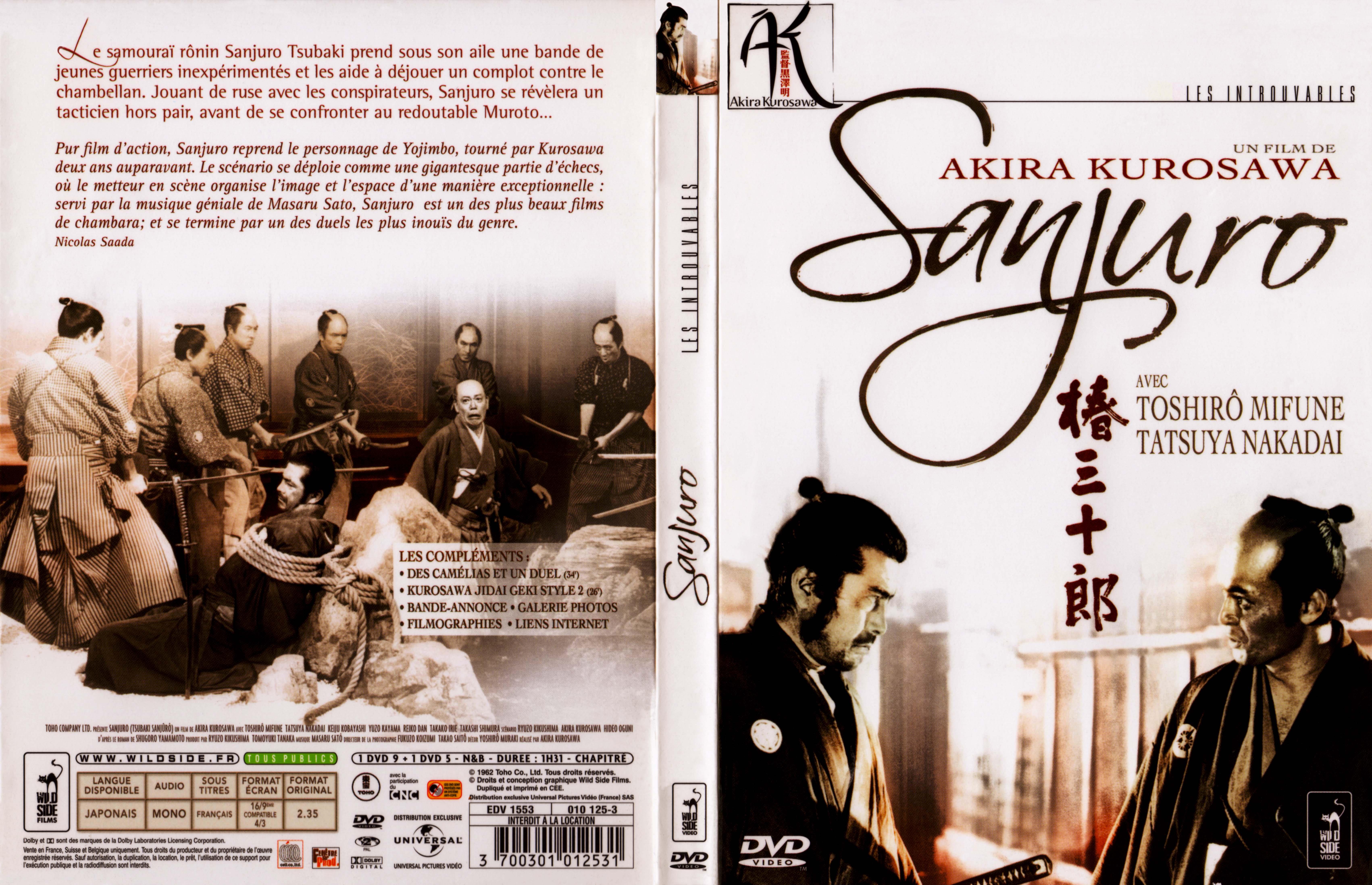 Jaquette DVD Sanjuro