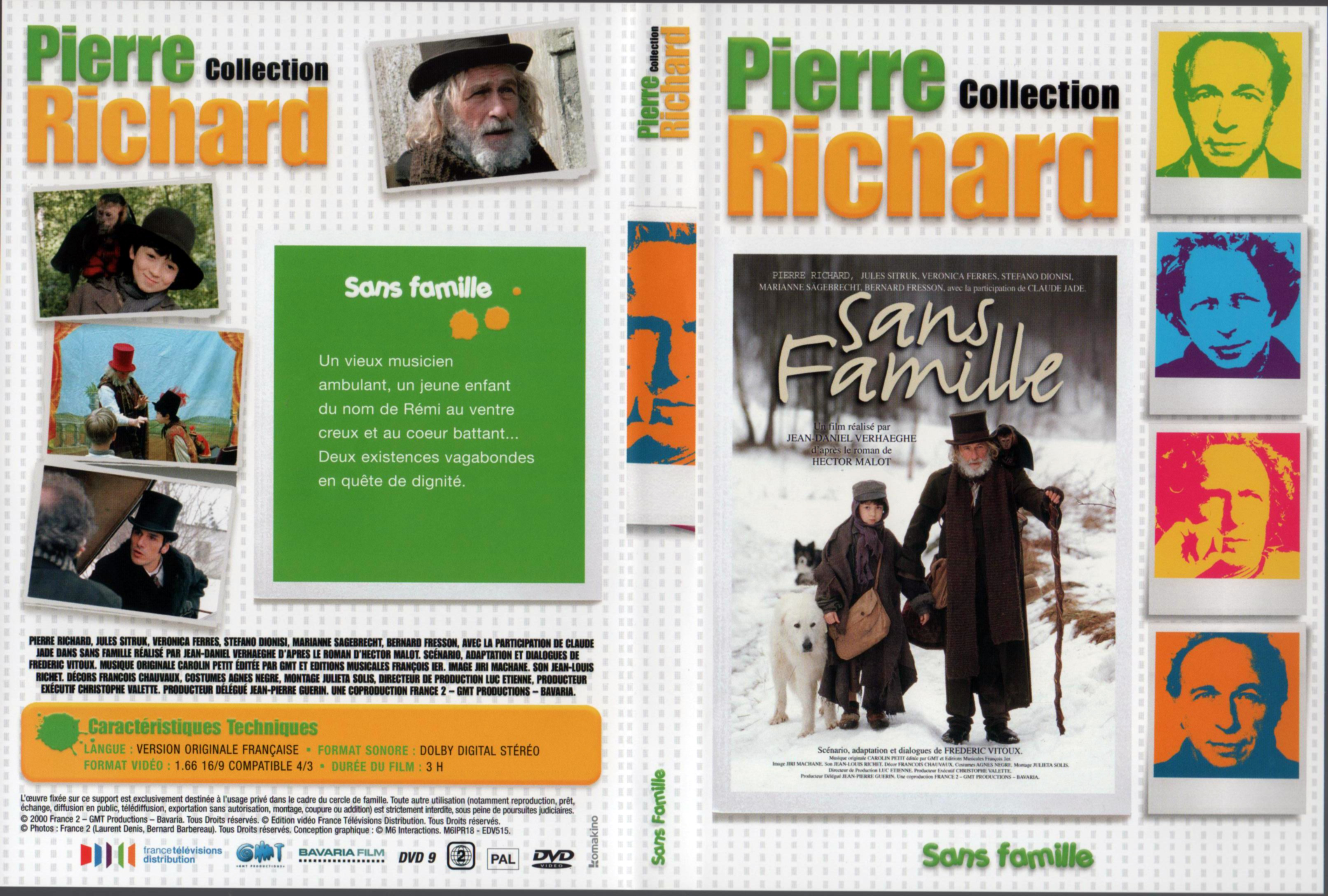 Jaquette DVD Sans Famille