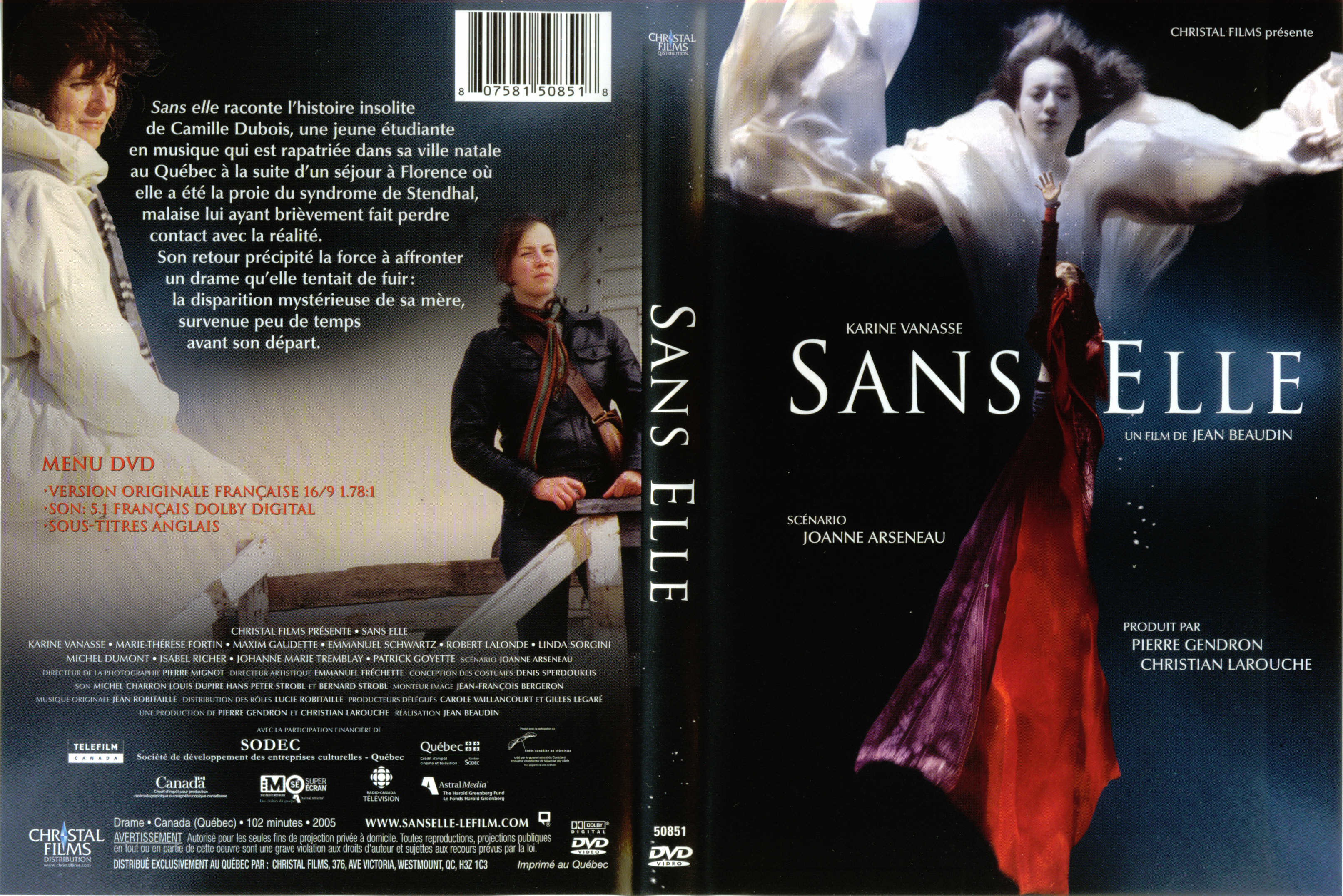 Jaquette DVD Sans elle