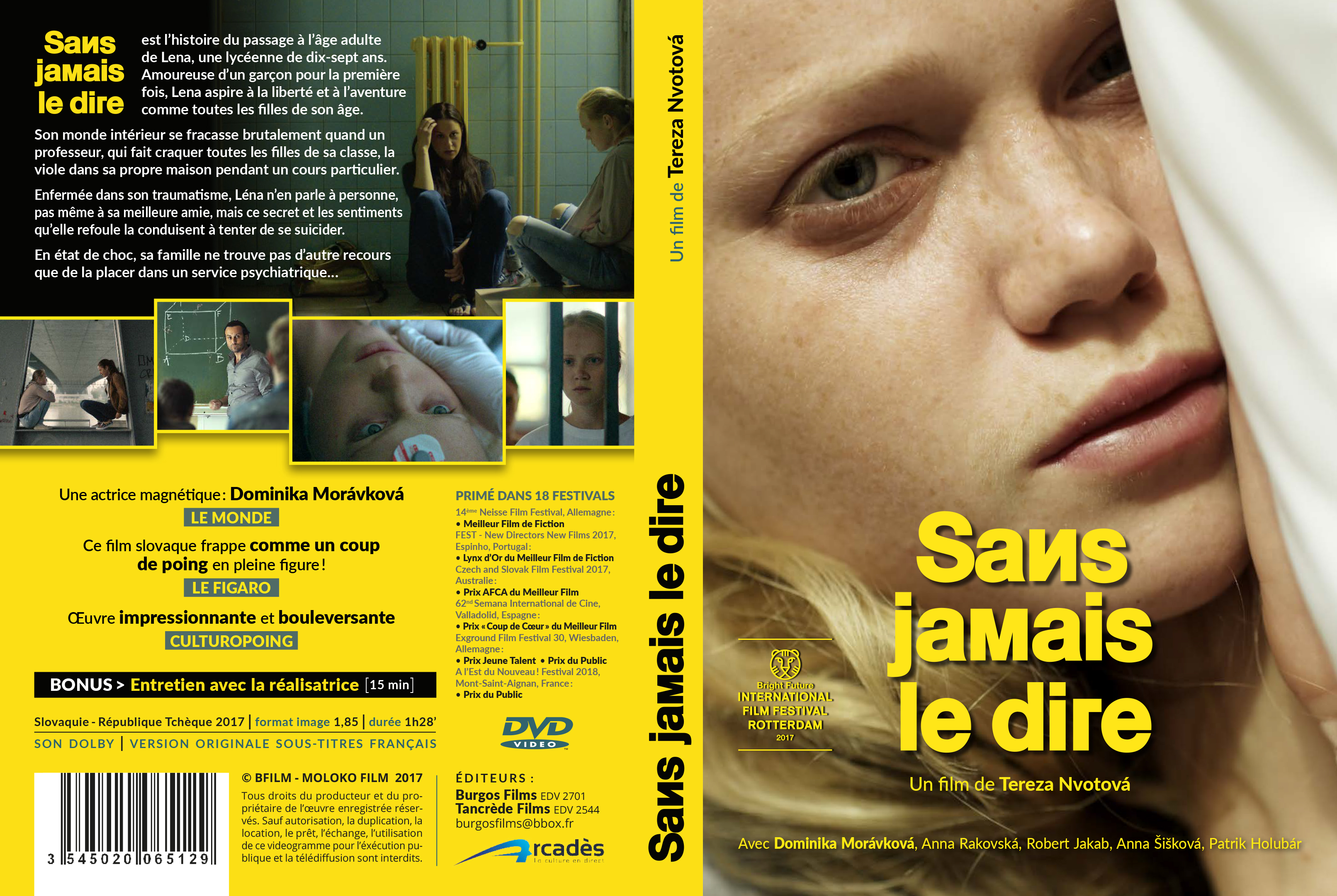 Jaquette DVD Sans jamais le dire