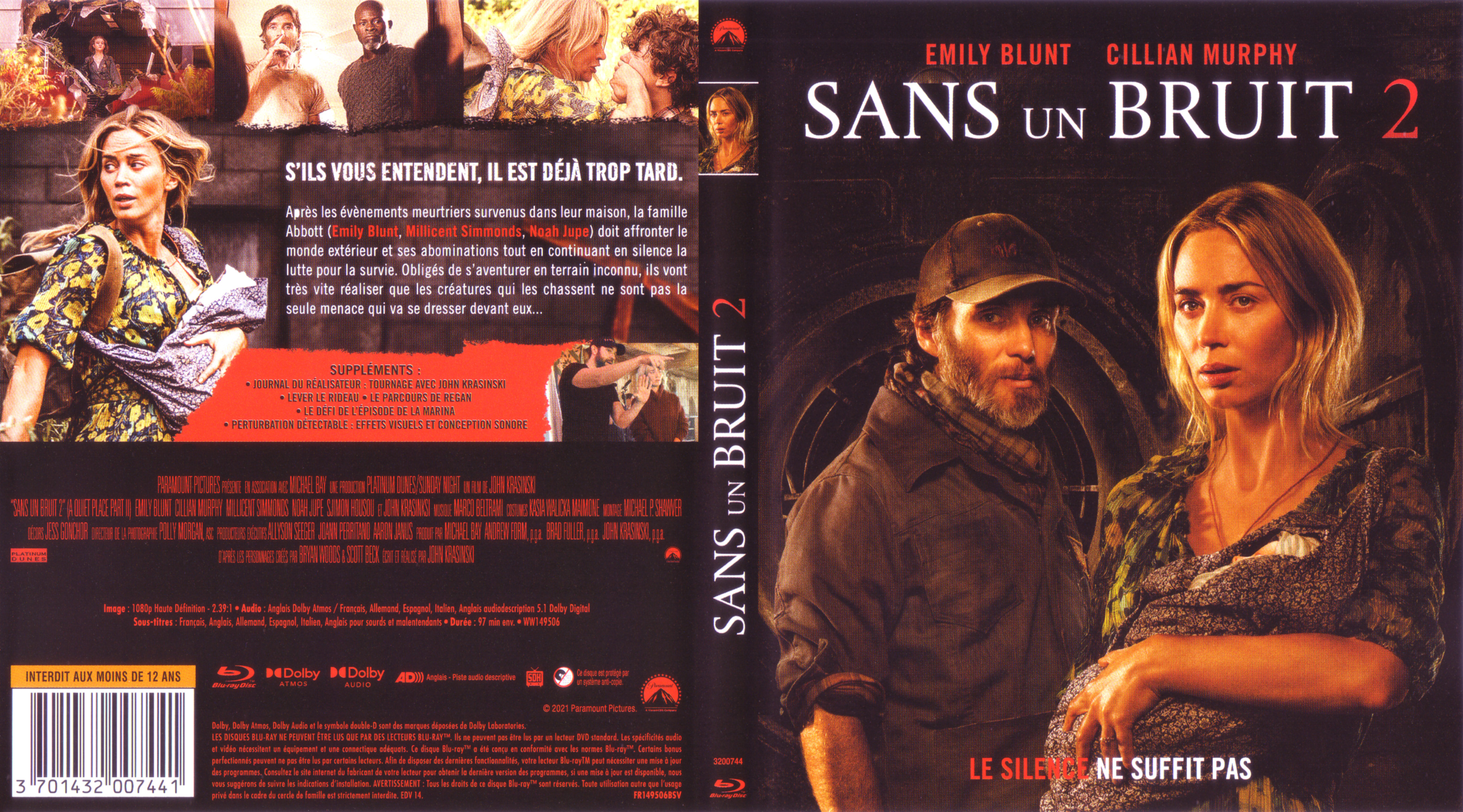 Jaquette DVD Sans un bruit 2 (BLU-RAY)