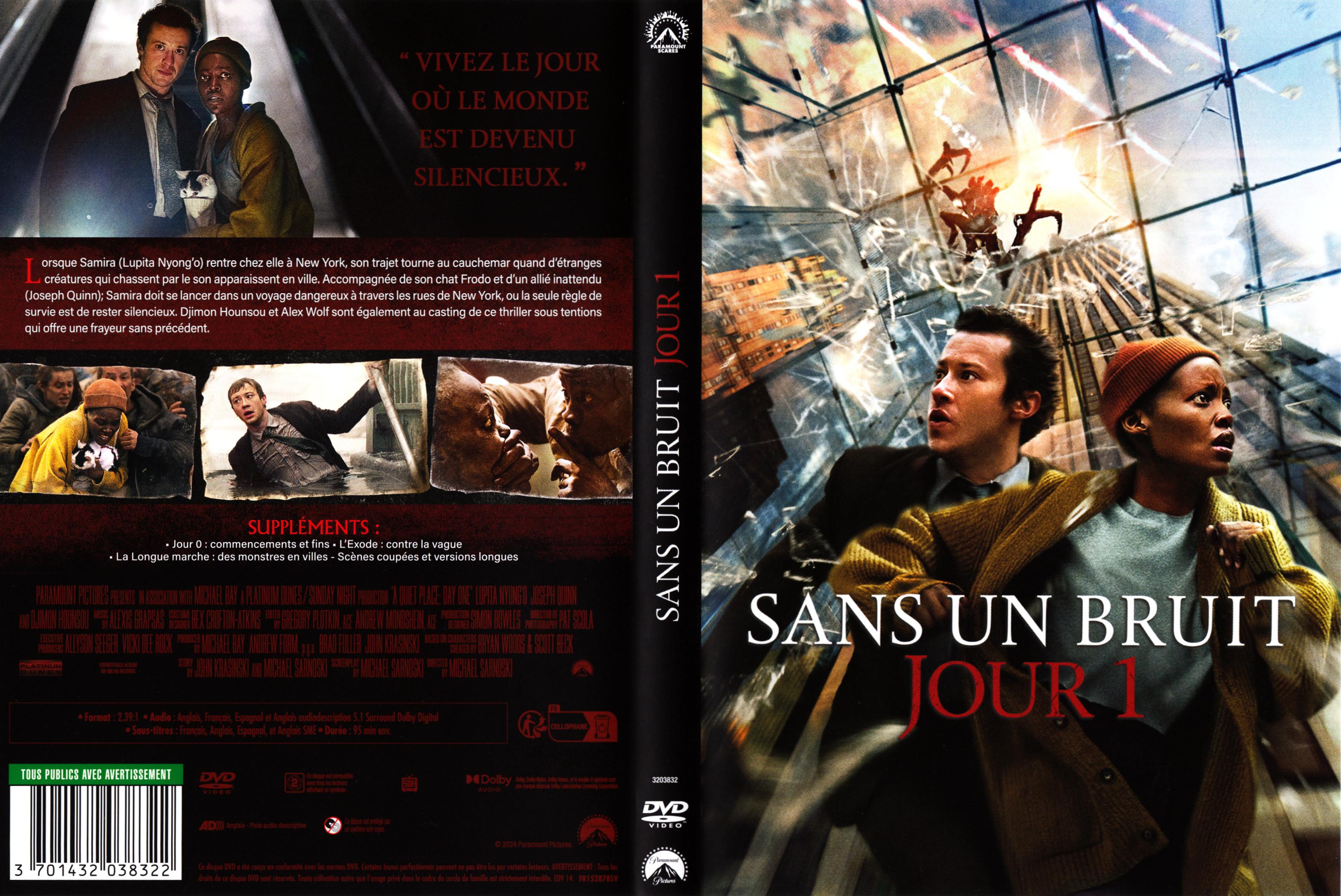 Jaquette DVD Sans un bruit Jour 1