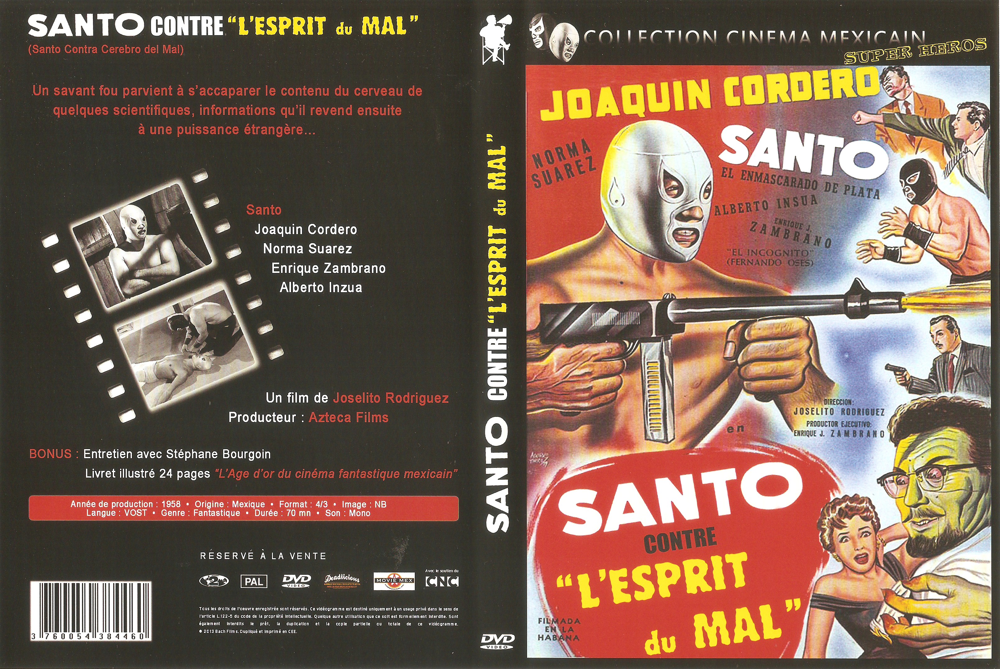 Jaquette DVD Santo contre l
