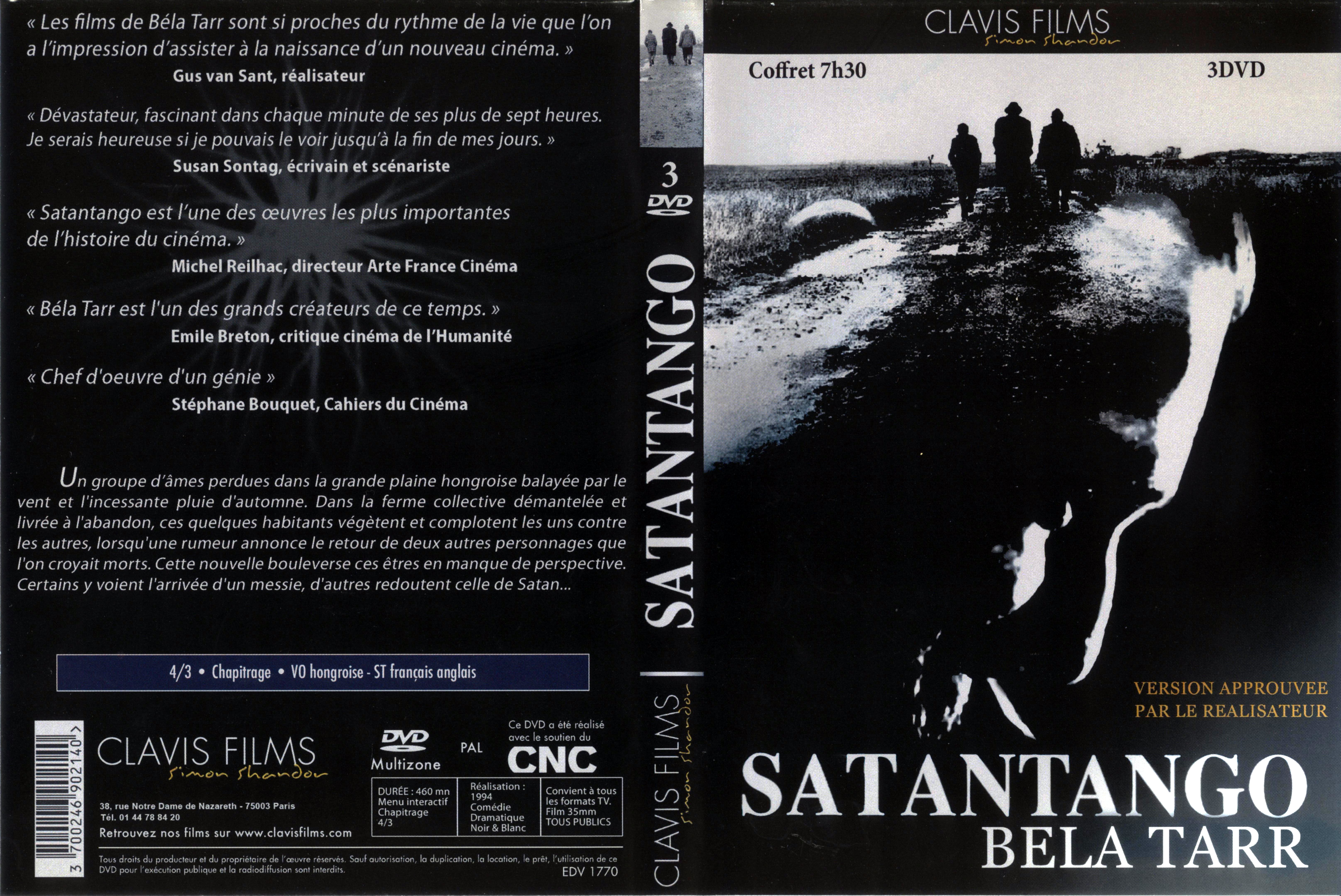 Jaquette DVD Satantango
